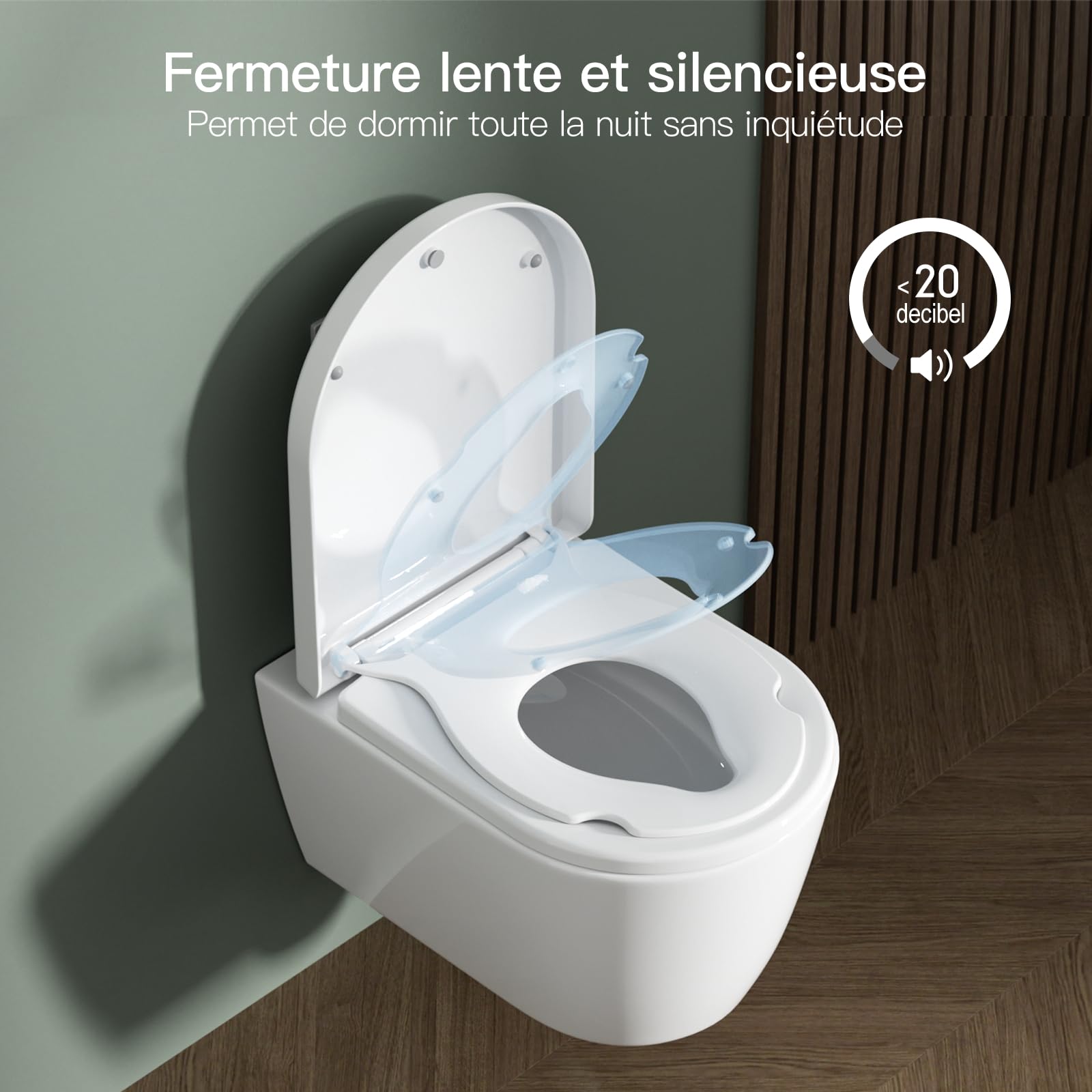 Standard D-Shaped Toilet Seat - CD02 (Parent-Child Edition/Long Version)