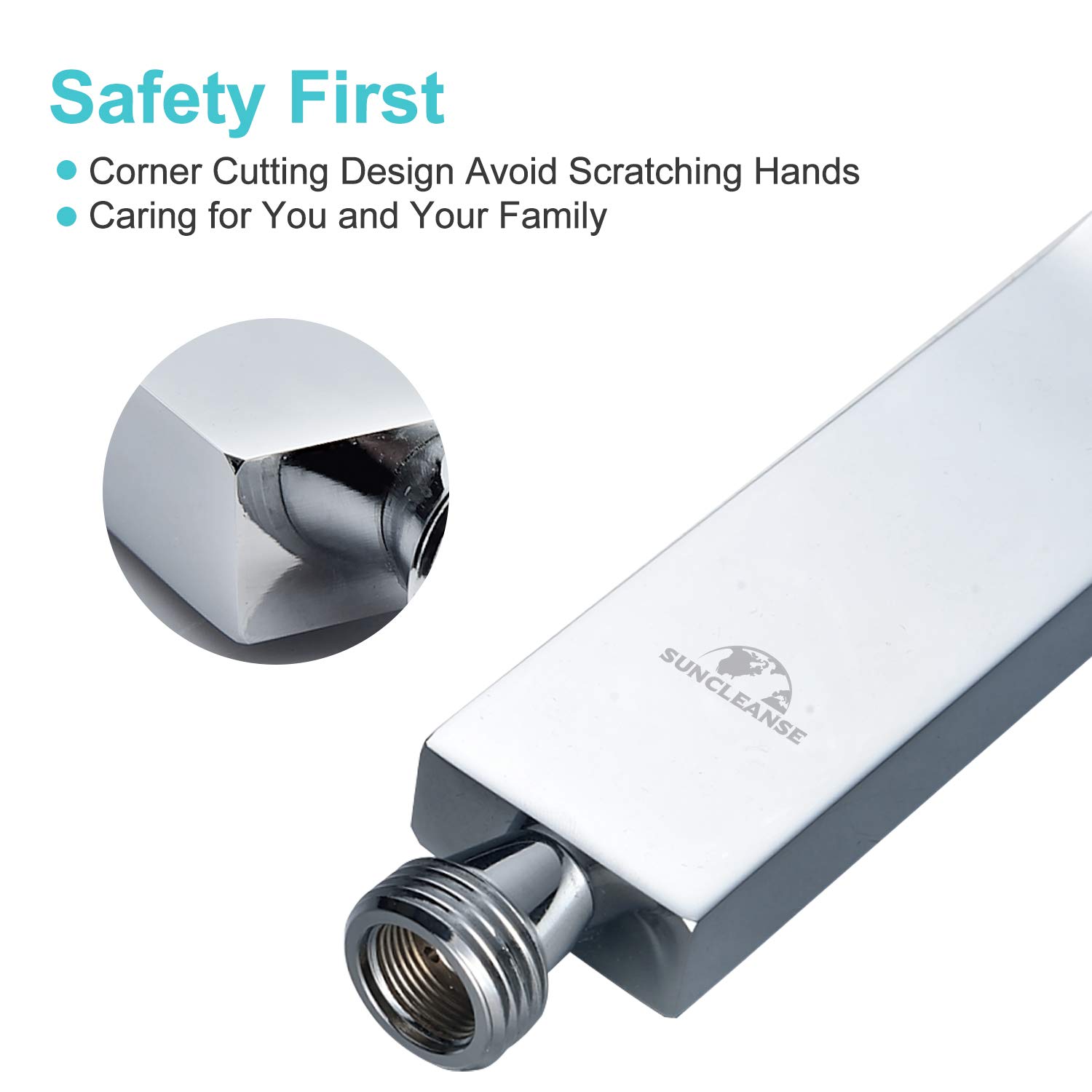 Stainless Steel Handheld Shower Head (012)