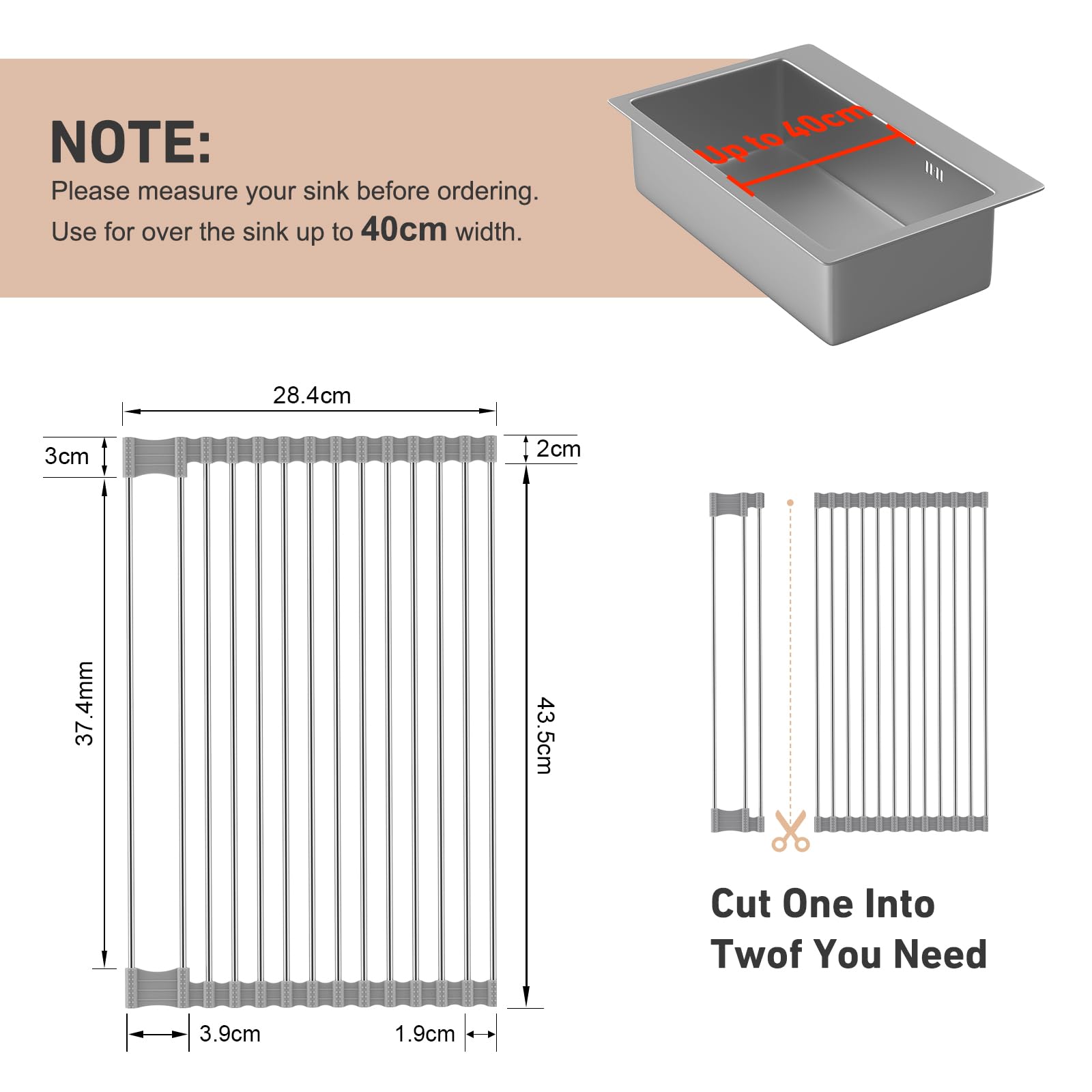 Foldable Dish Drainer