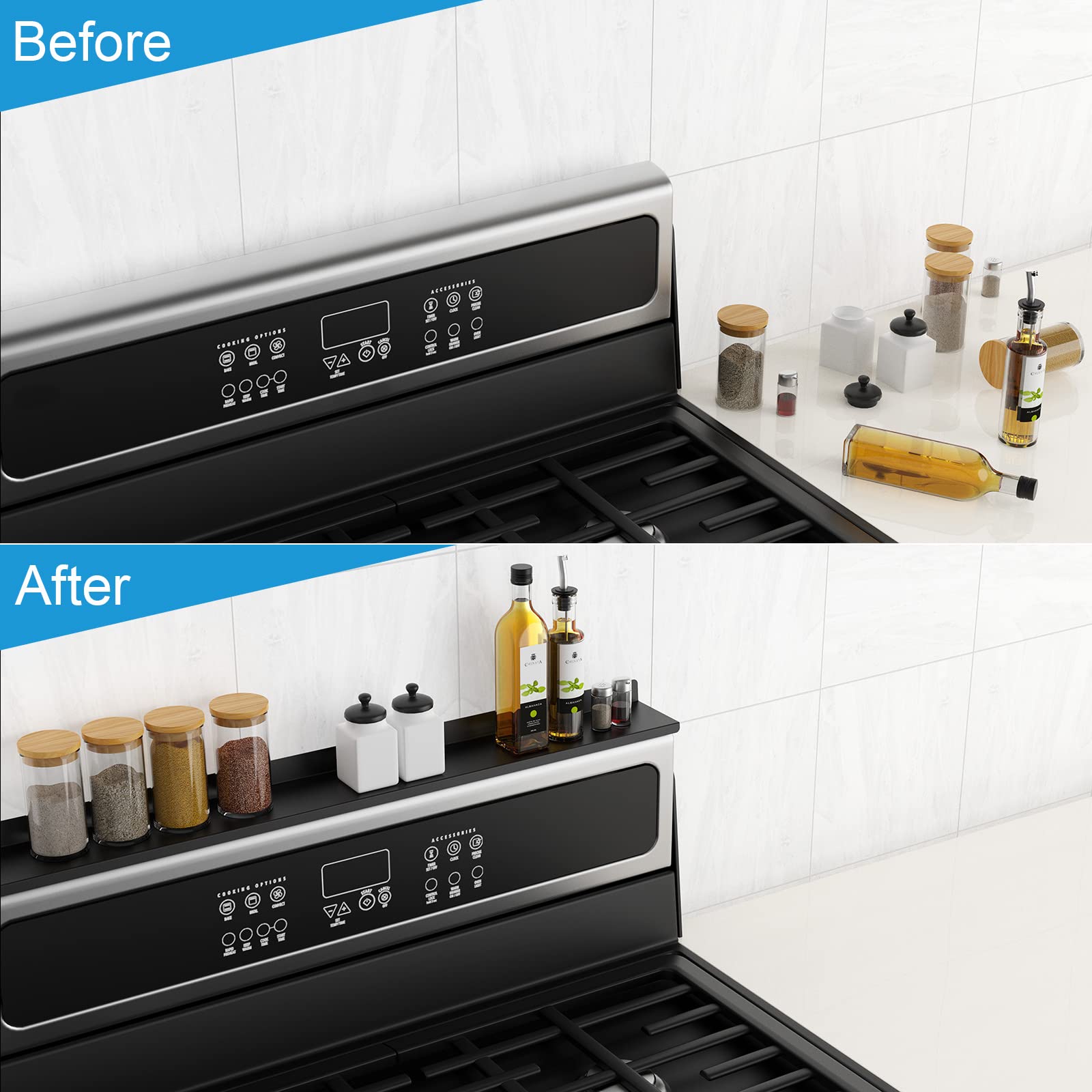 Magnetic Stove Shelf