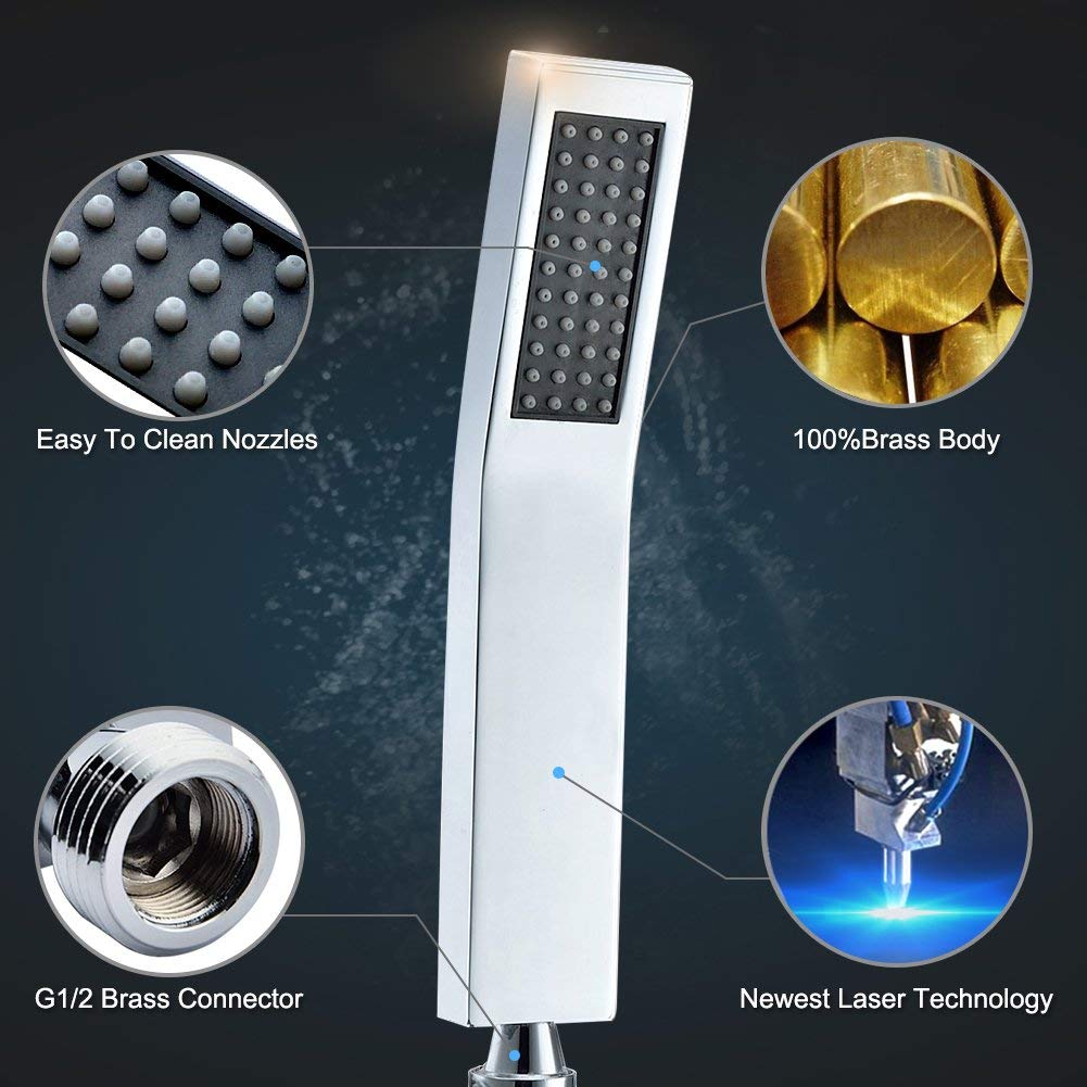 Stainless Steel Handheld Shower Head