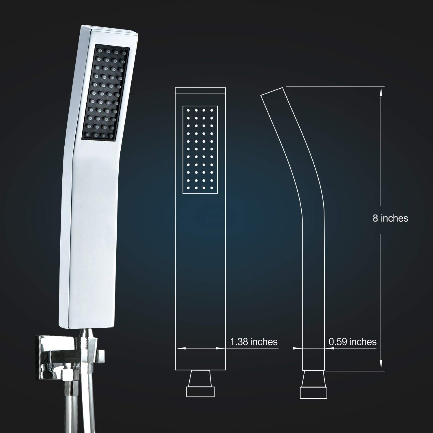 Stainless Steel Handheld Shower Head