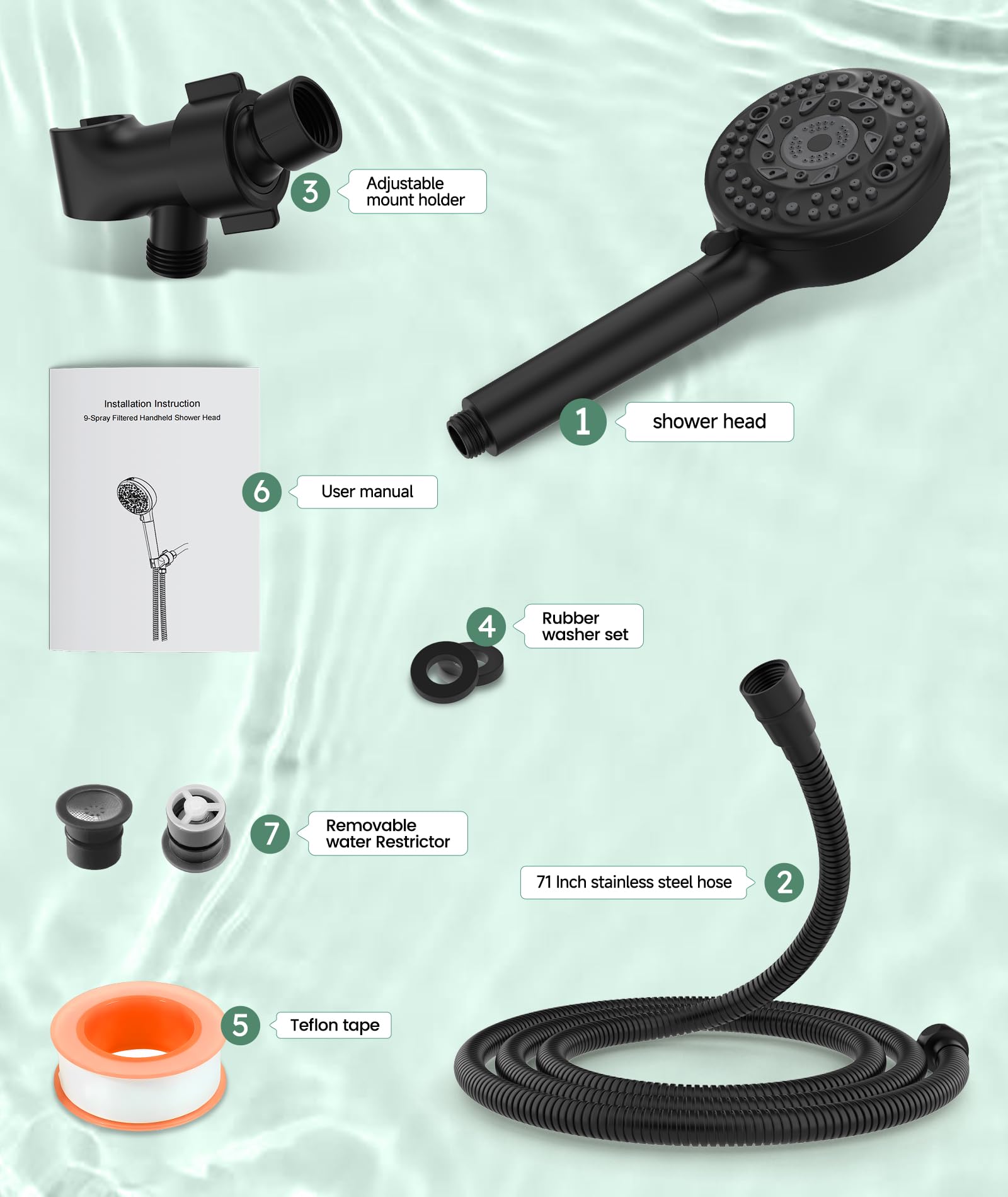 9-Function Handheld Kit (with Filter) (B96901)