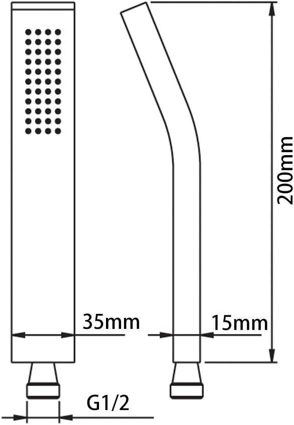 Stainless Steel Handheld Shower Head