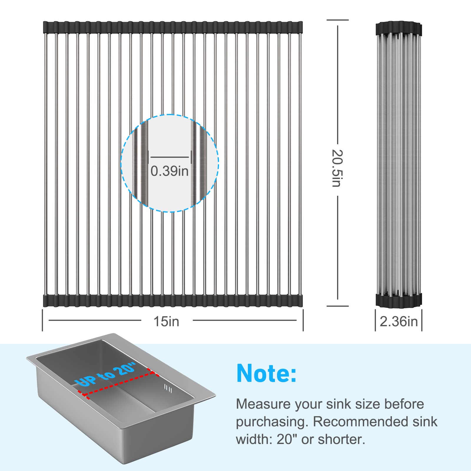Foldable Dish Drainer