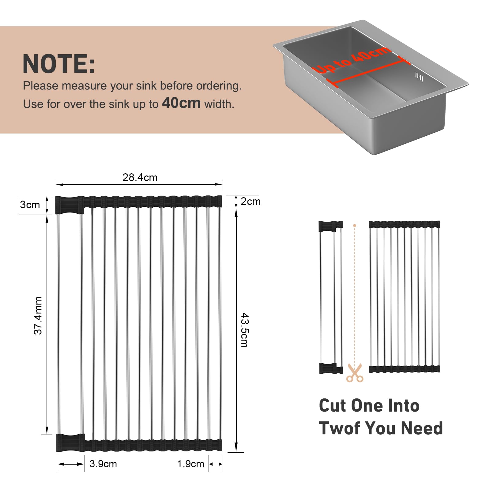 Foldable Dish Drainer