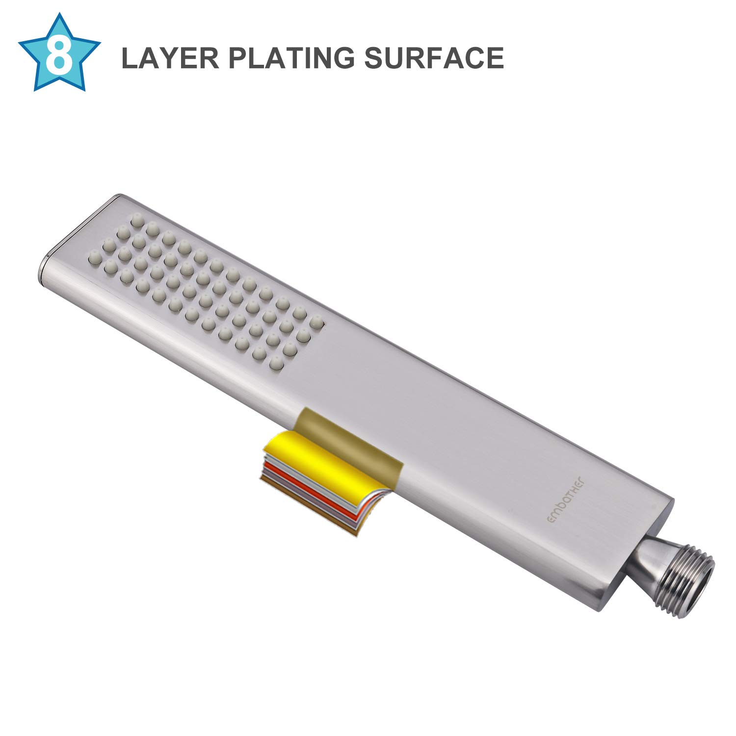 Stainless Steel HnadHeld Shower Head （003）