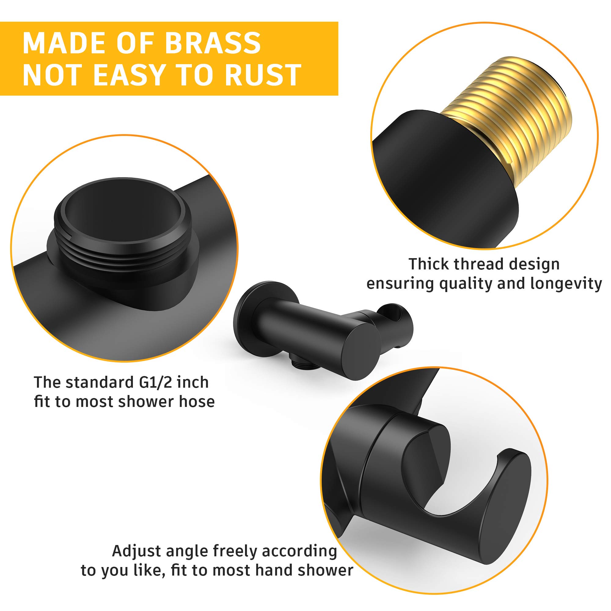 Metal Shower Head Holder