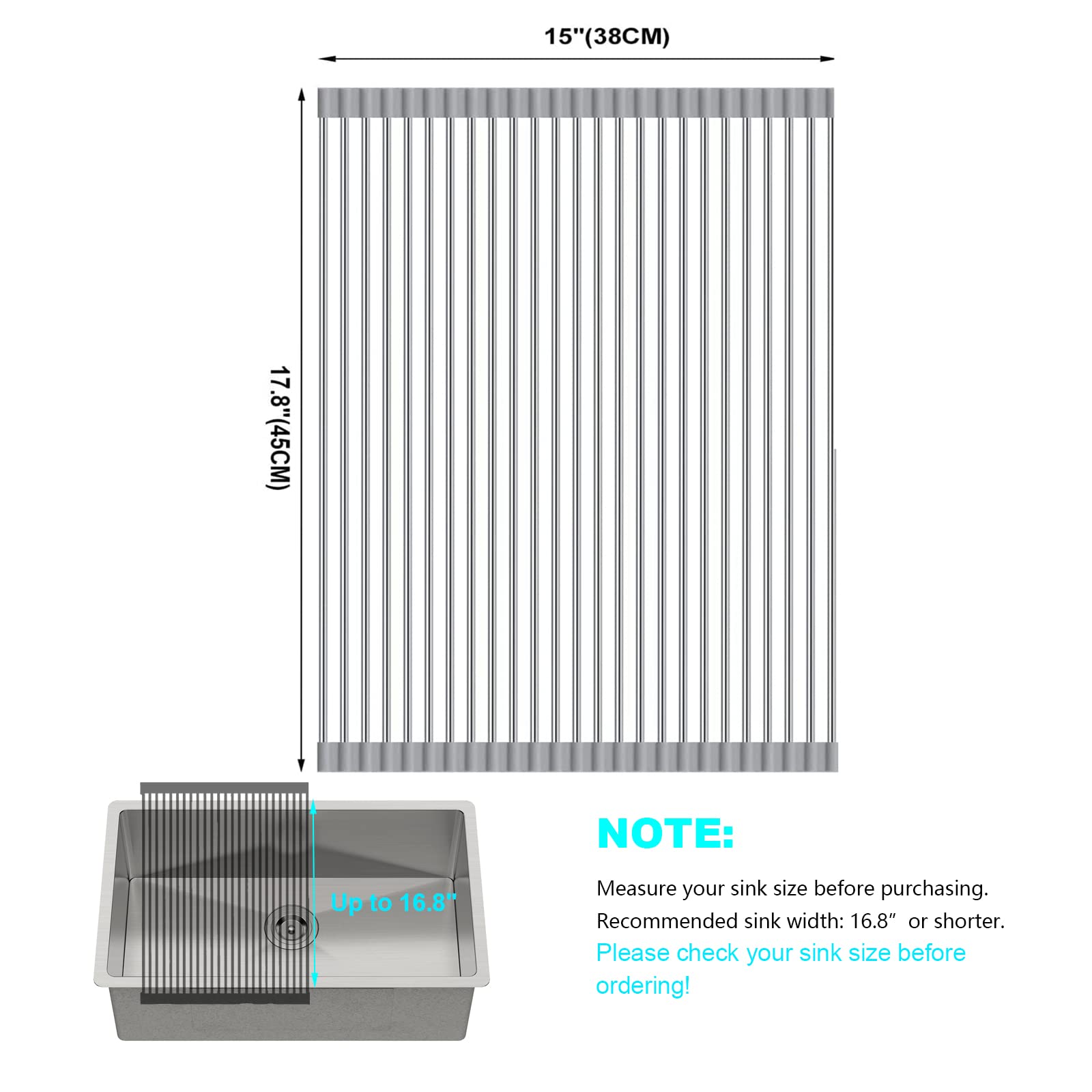 Foldable Dish Drainer