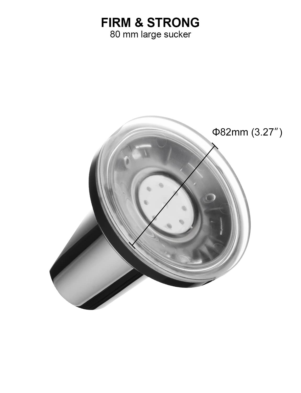 Shower Head Holder with Suction Cup