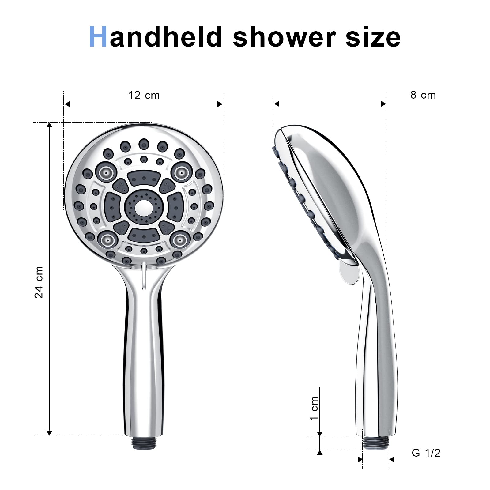 6-Function Handheld Shower