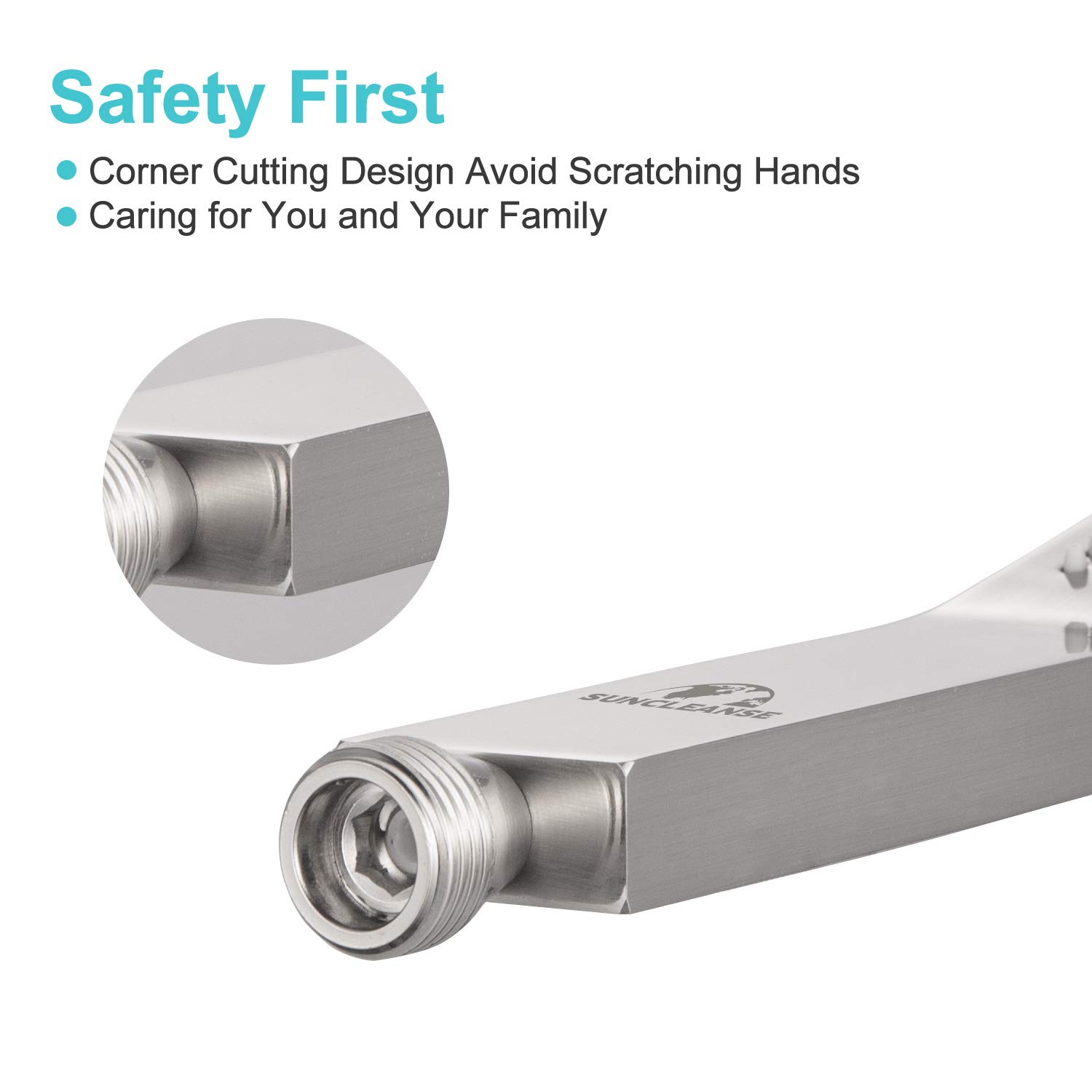 Stainless Steel Handheld Shower Head (012)