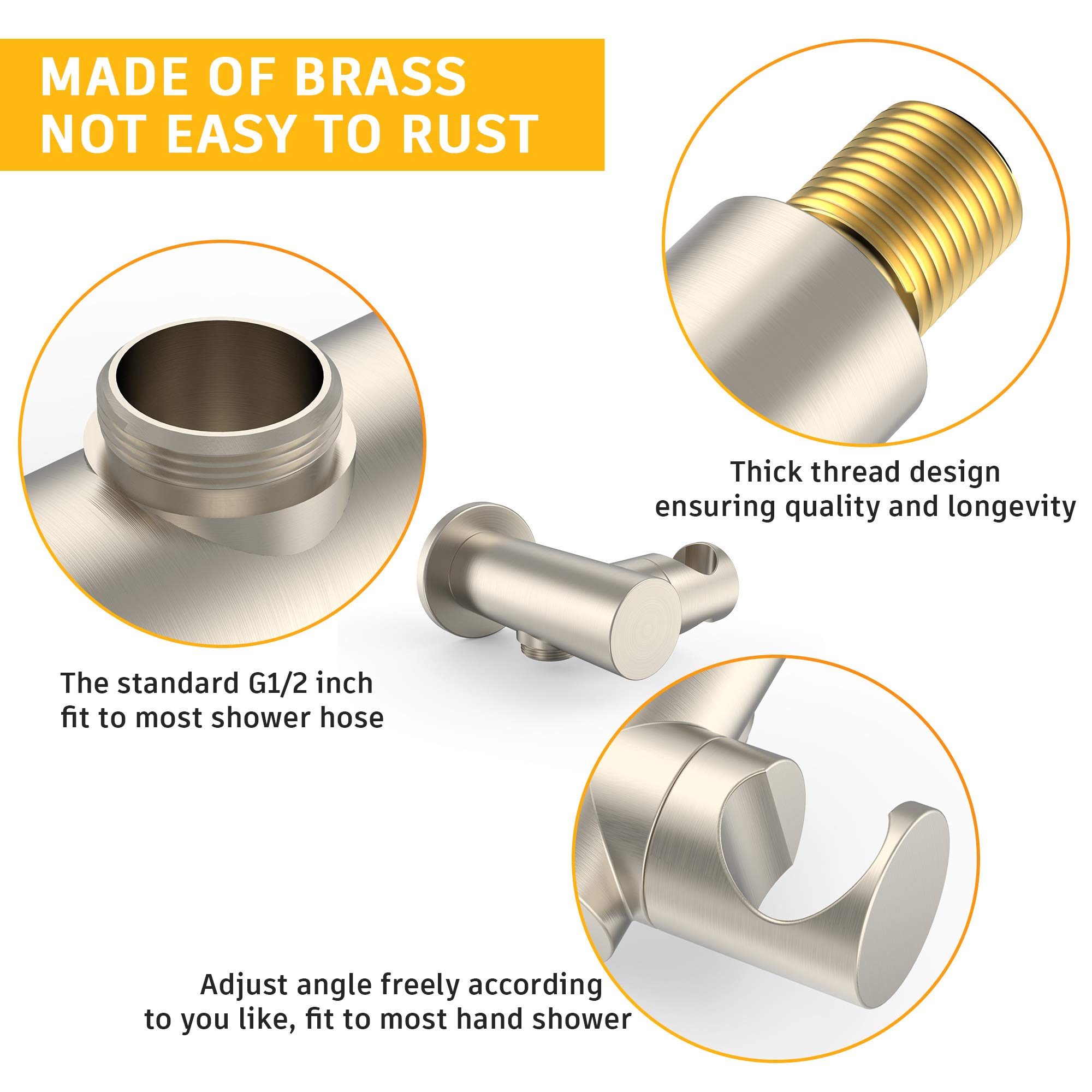 Metal Shower Head Holder