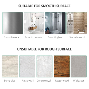 Shower Head Holder with Suction Cup