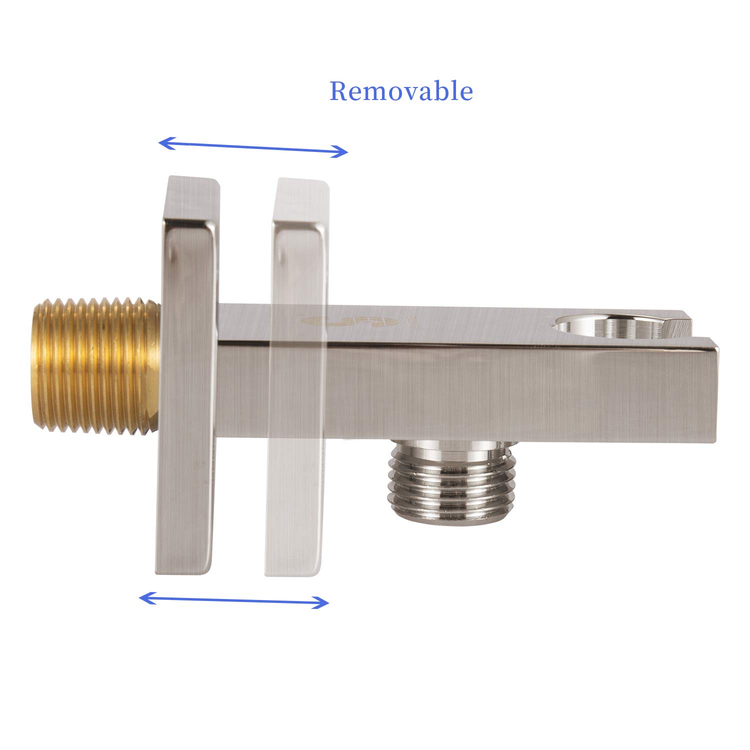 Brass Square Shower Head Holder