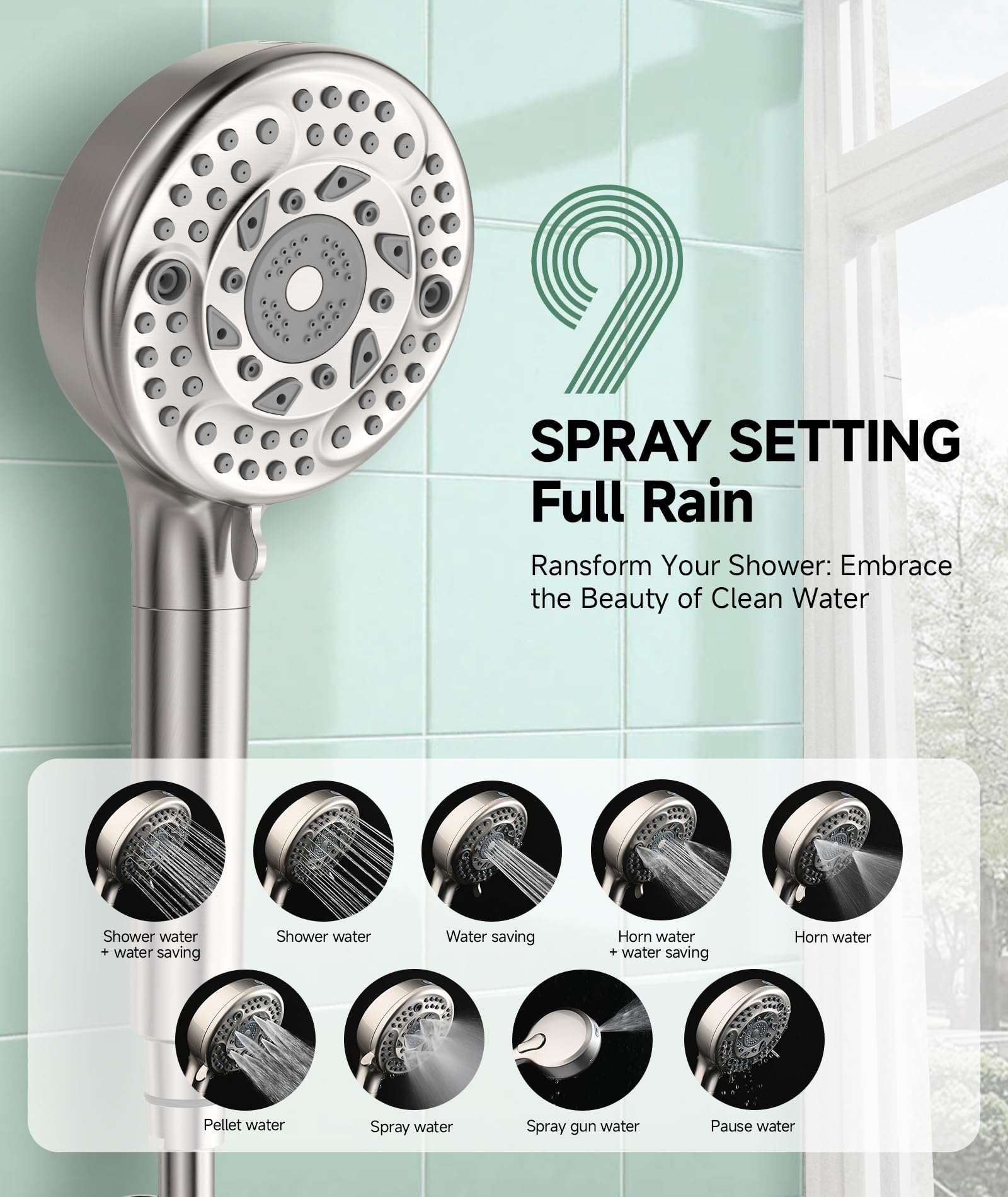 9-Function Handheld Kit (with Filter) (B96901)