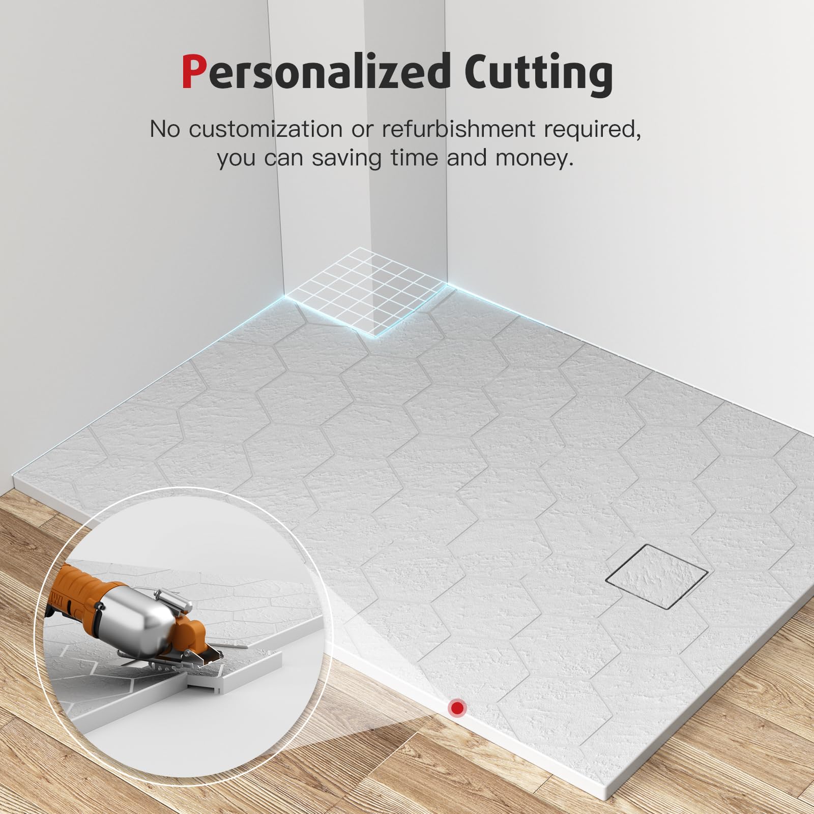 Shower Tray 120x90cm