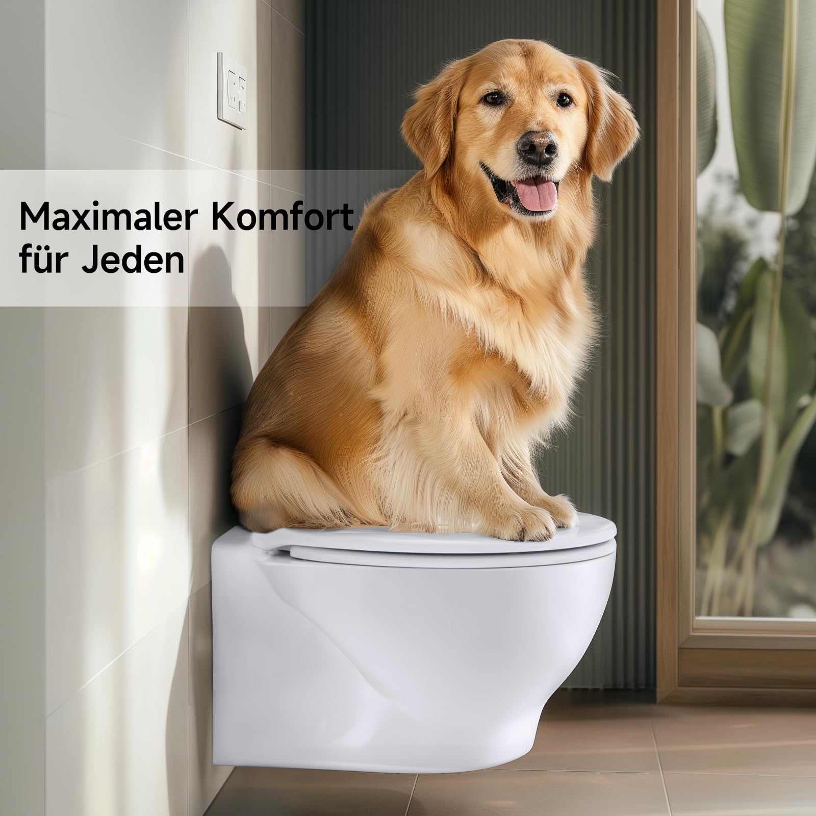 Standard O-Shaped Toilet Seat - CD03 (Parent-Child Edition/Regular Version)