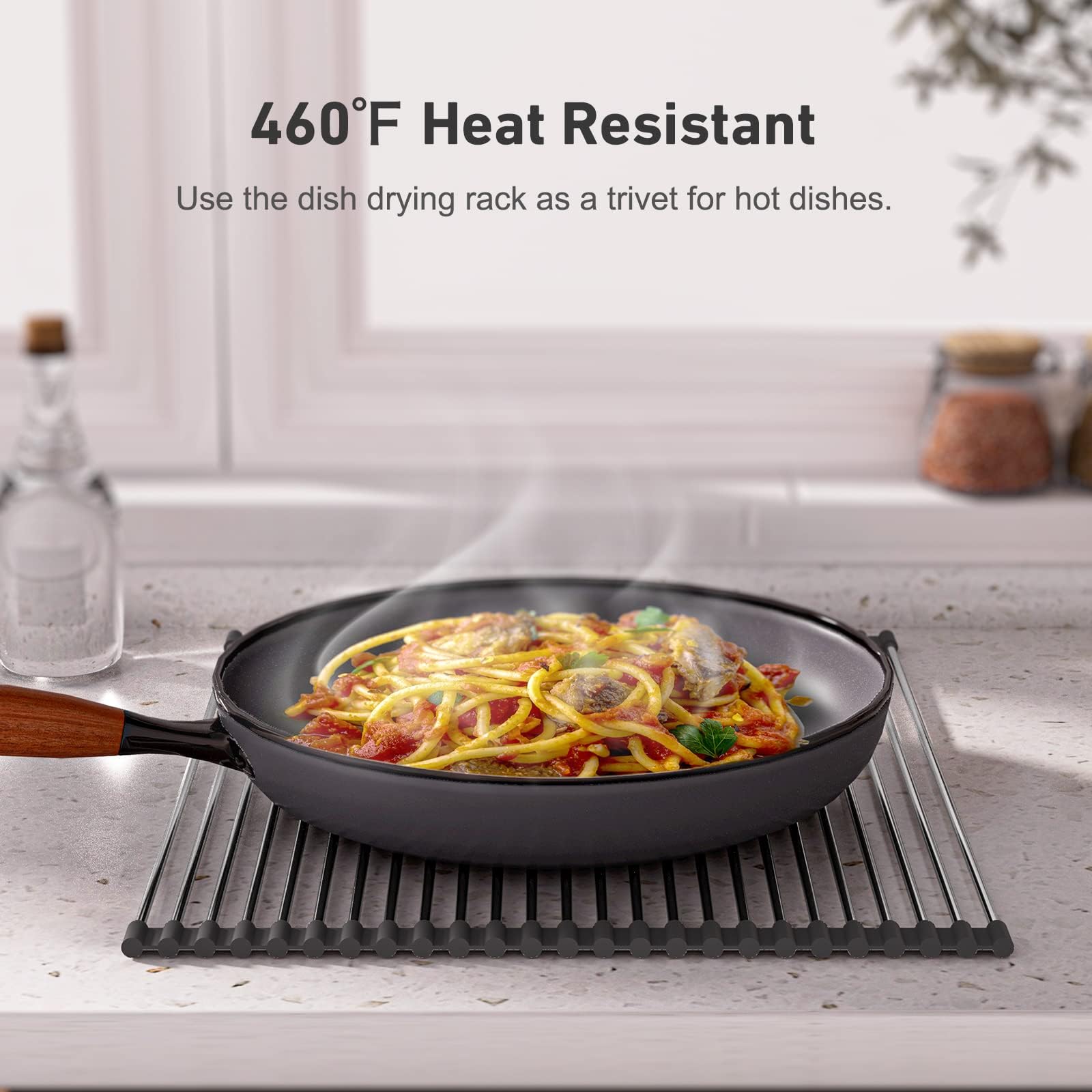 Roll-Up Dish Drying Rack