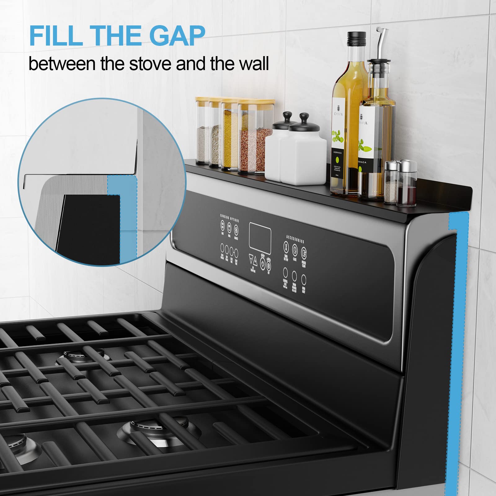 Magnetic Stove Shelf