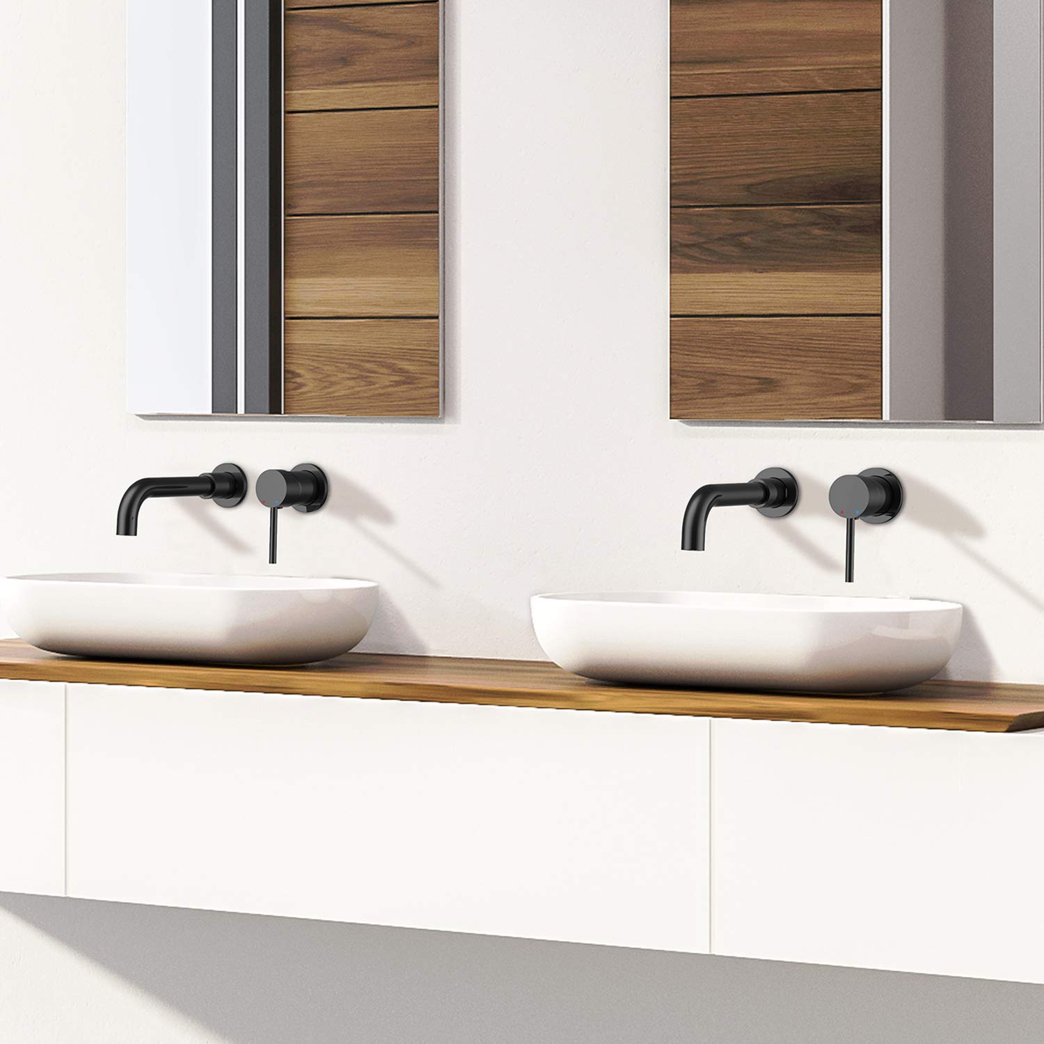 Round Wall Mounted Basin Faucet