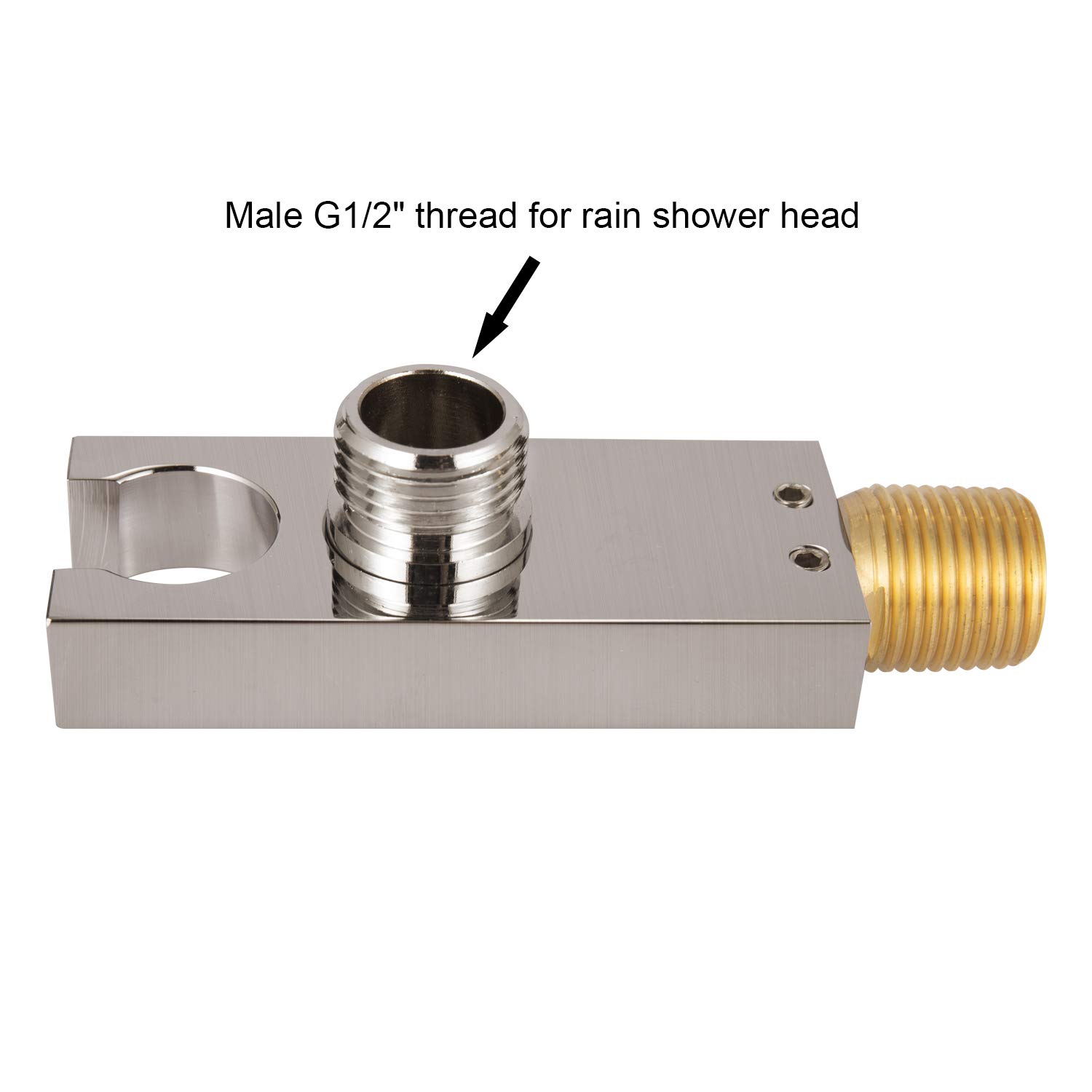 Brass Square Shower Head Holder