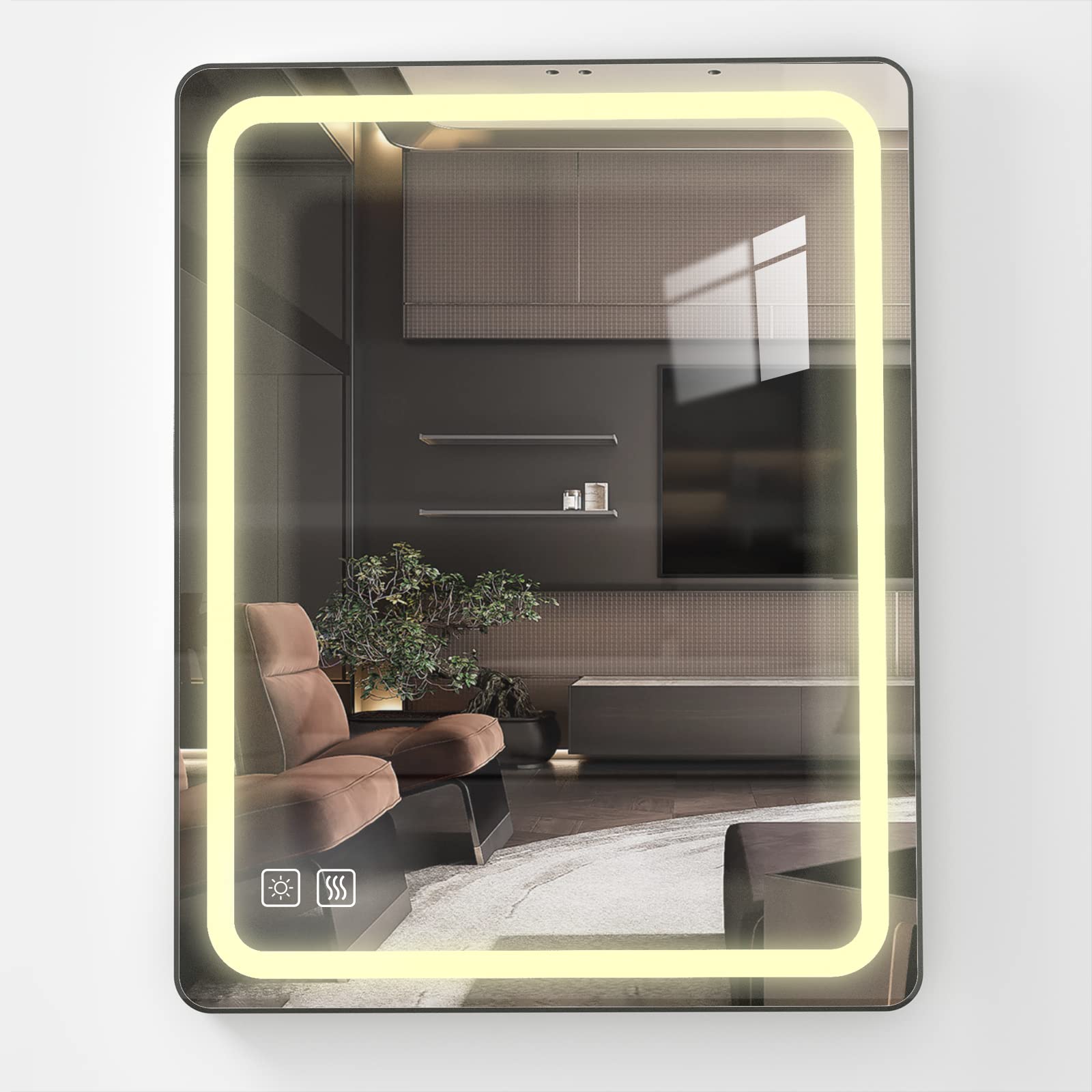 Bathroom Mirror with LED Lights