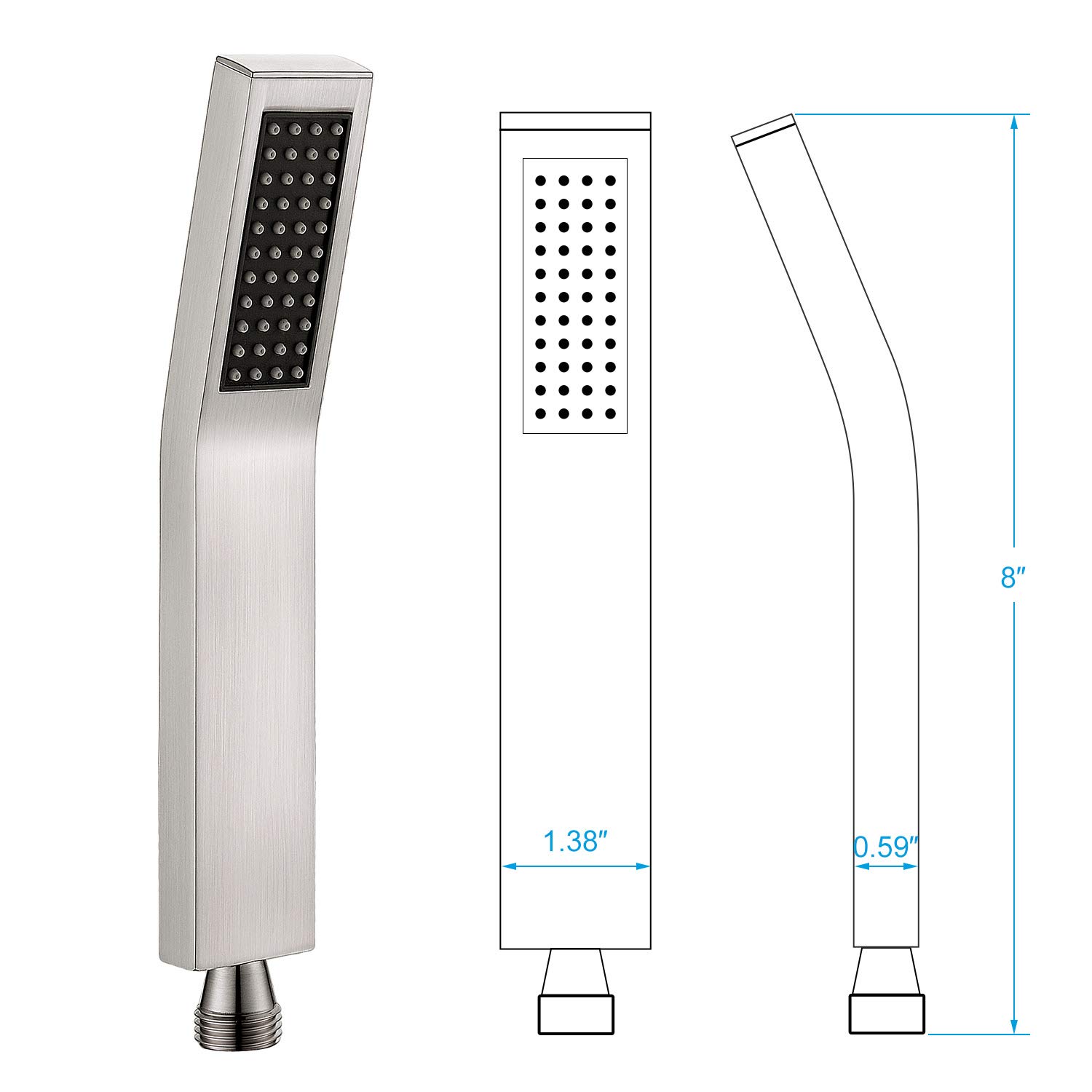 Stainless Steel Handheld Shower Head