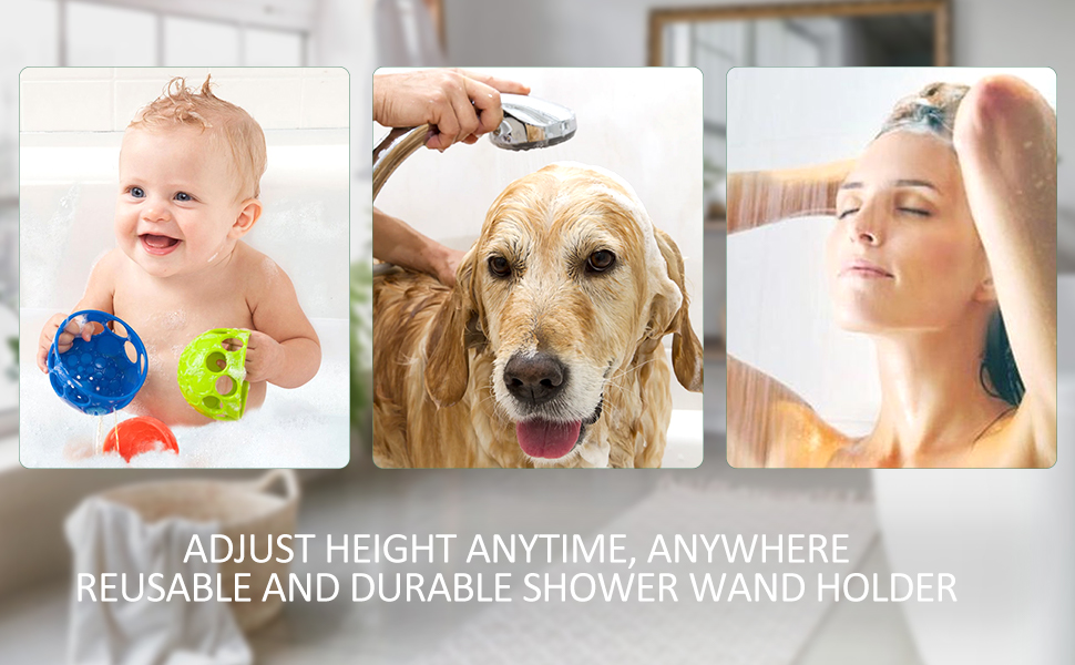 Shower Head Holder with Suction Cup