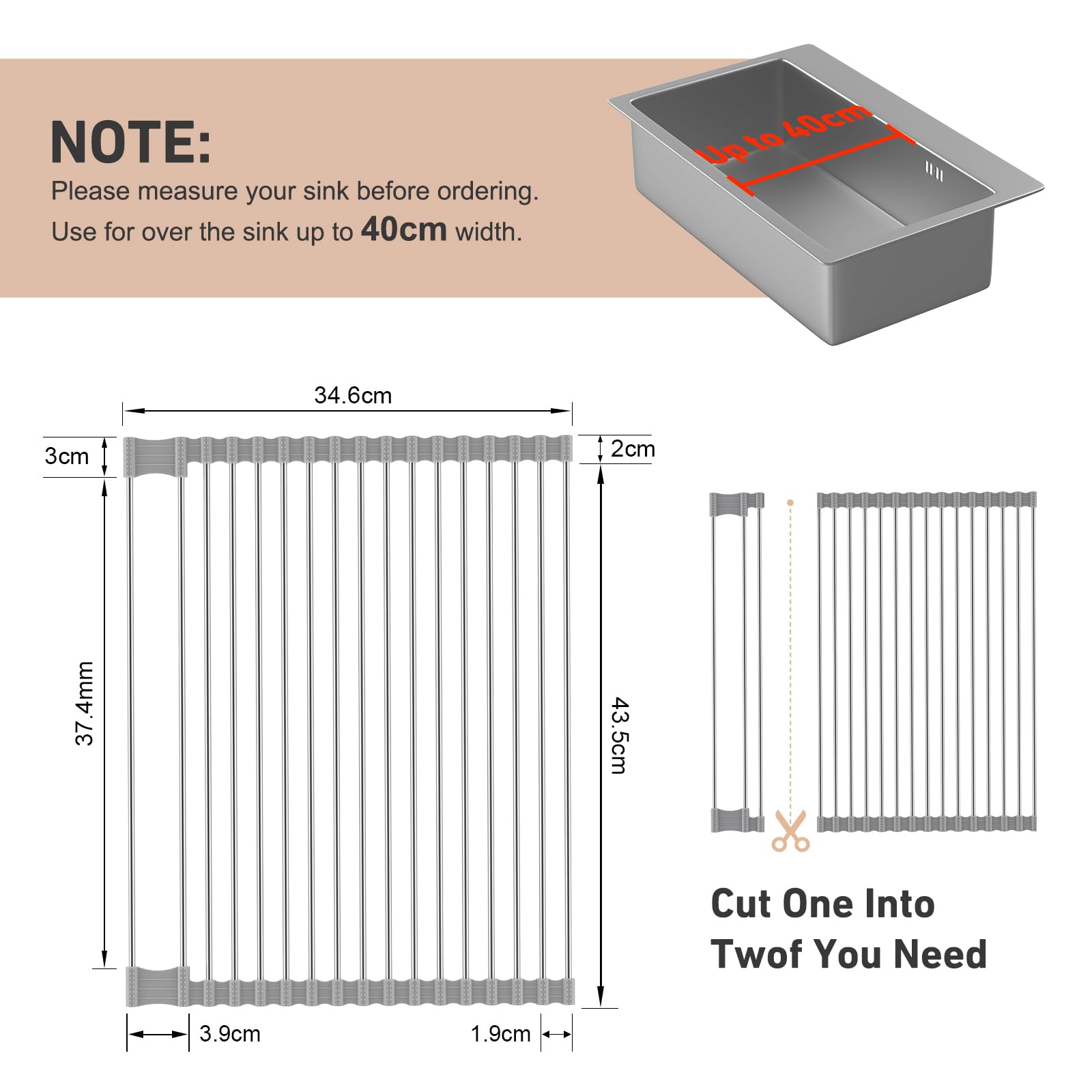 Foldable Dish Drainer