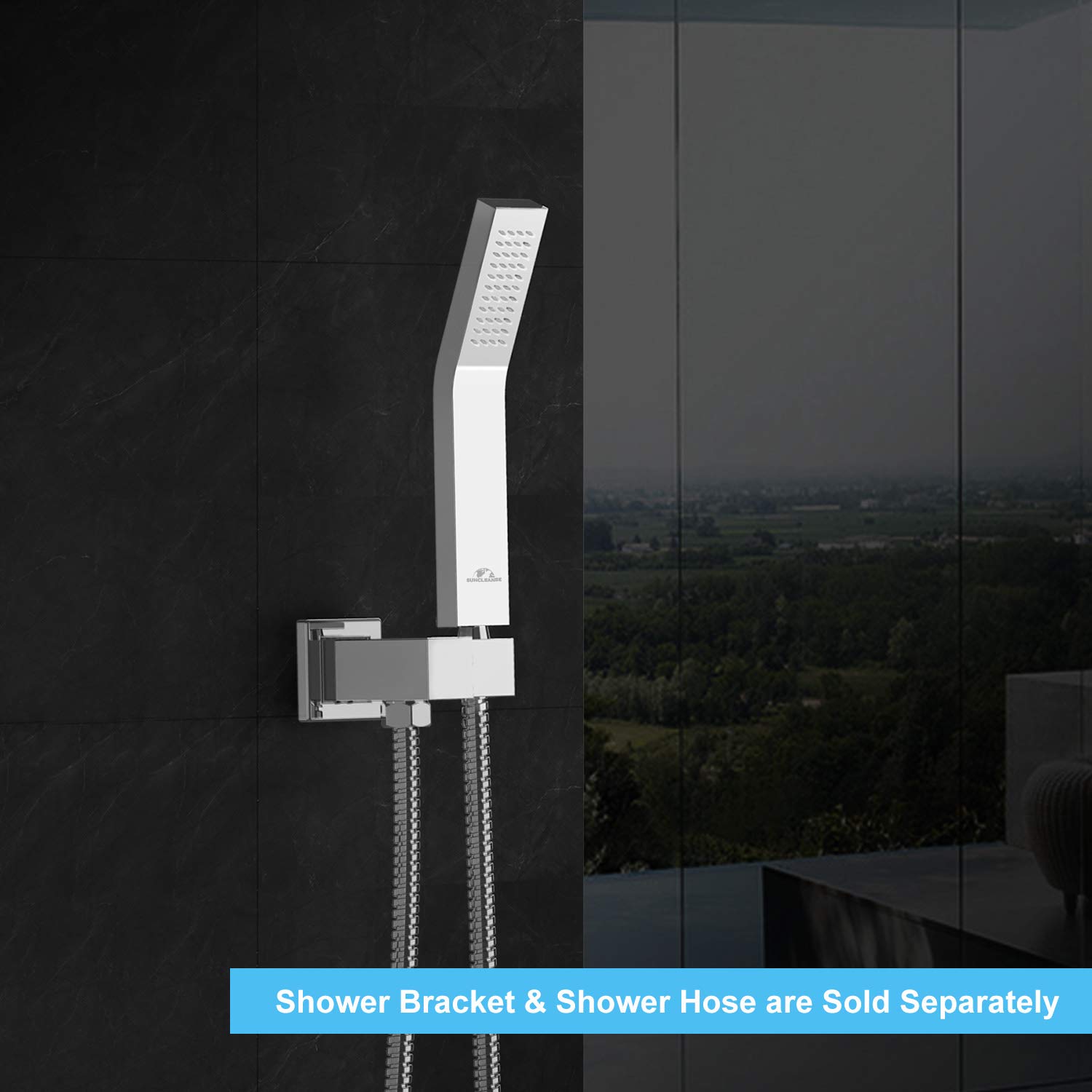 Stainless Steel Handheld Shower Head (012)