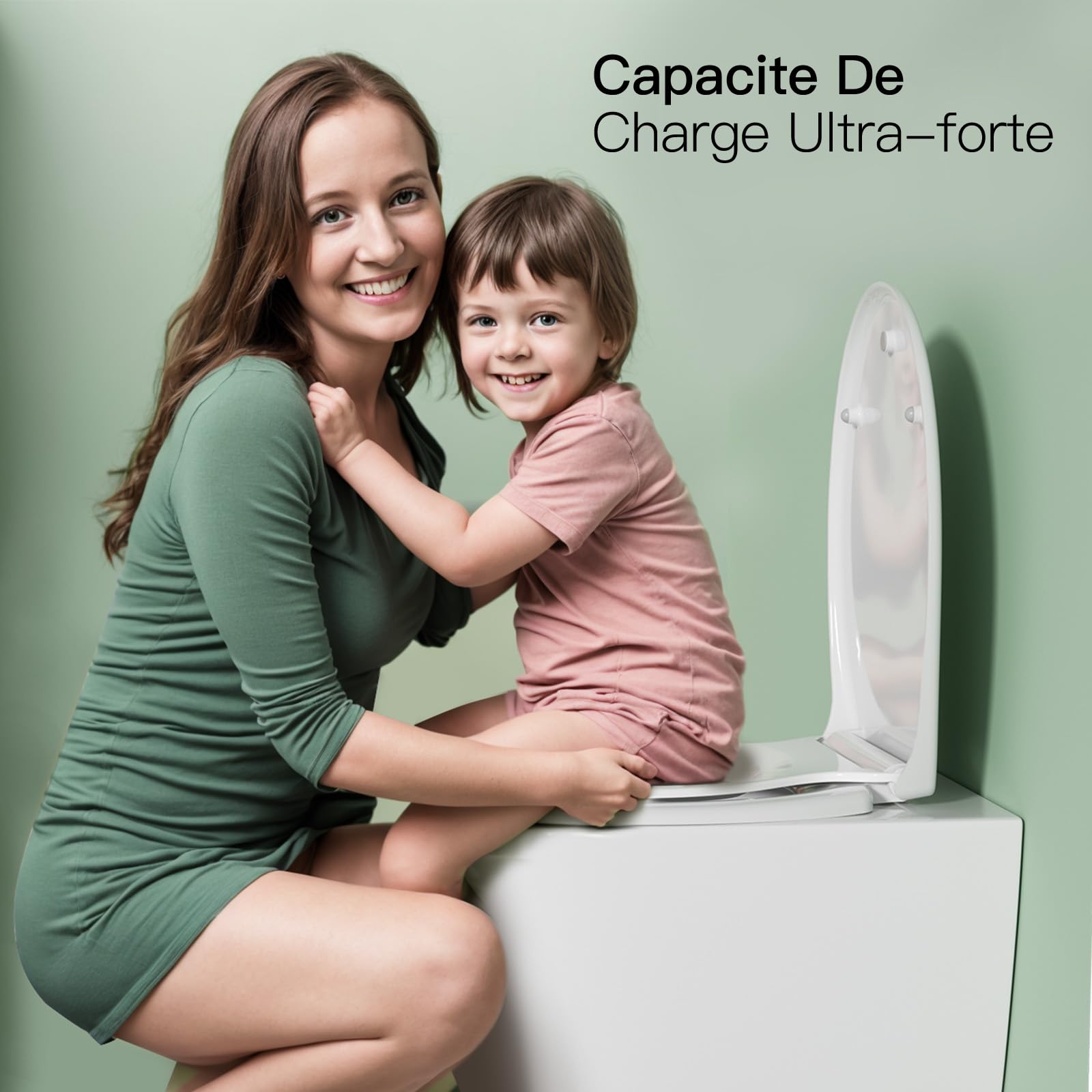 Standard O-Shaped Toilet Seat - CD03 (Parent-Child Edition/Regular Version)