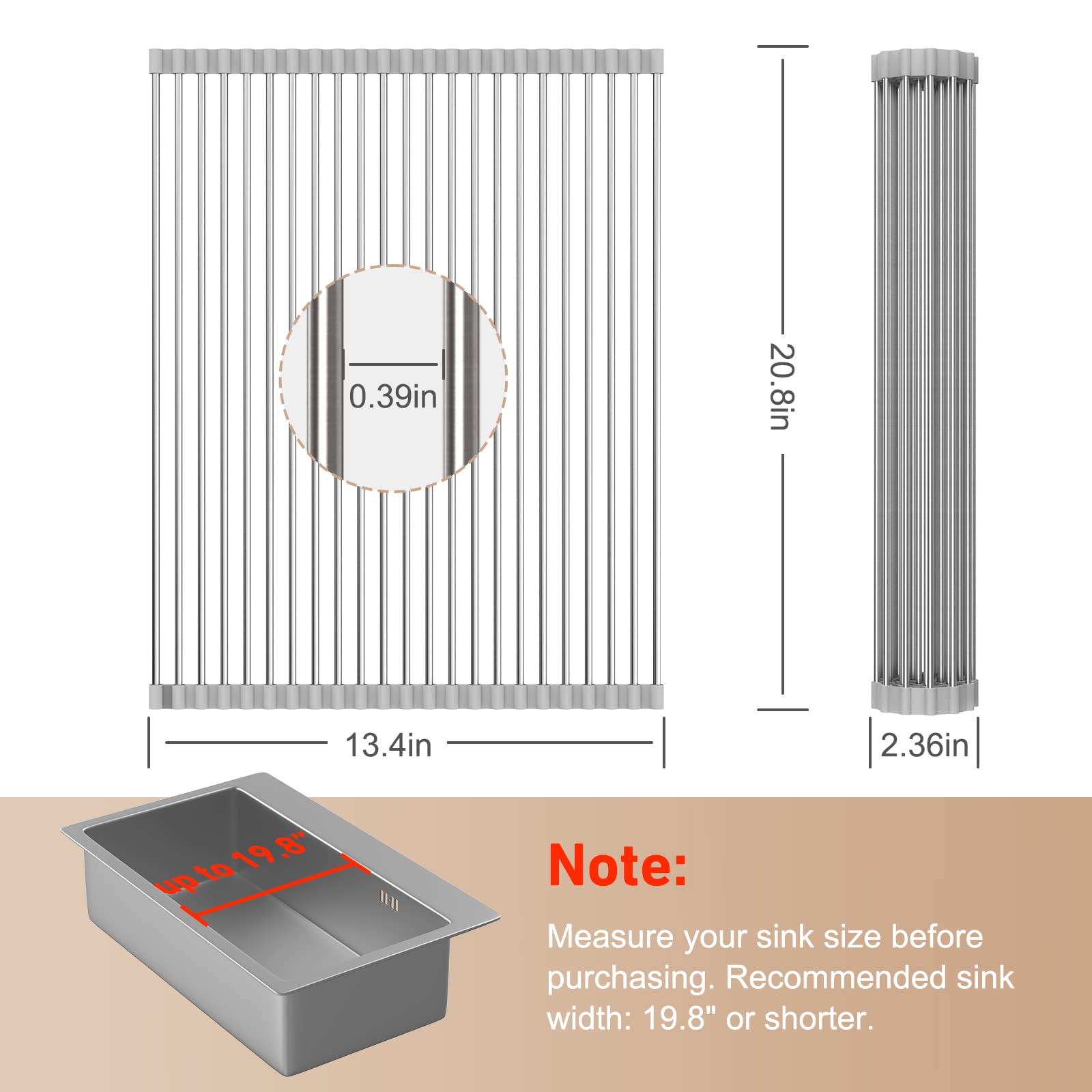 Foldable Dish Drainer