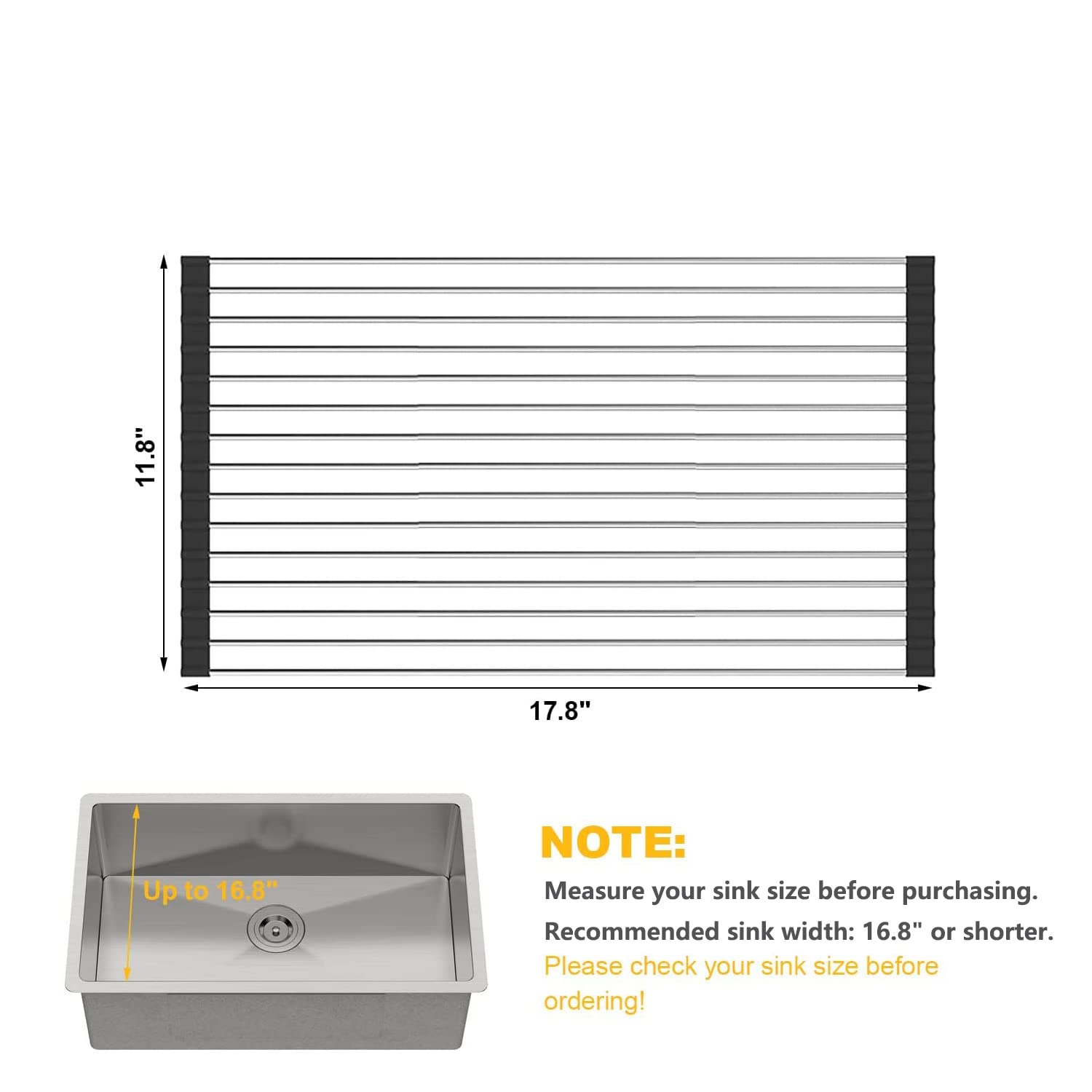 Foldable Dish Drainer