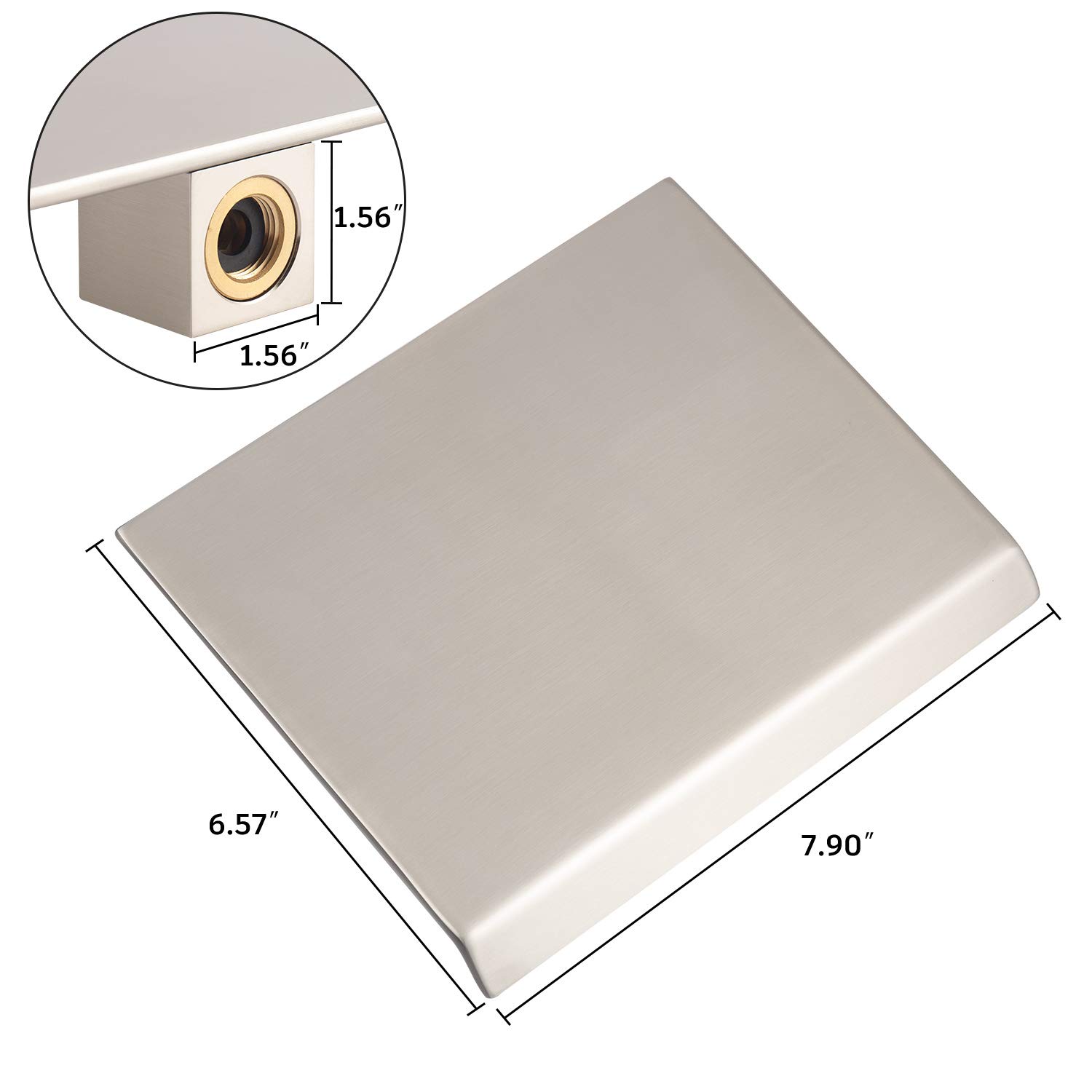 Wall-Mounted Tub Spout