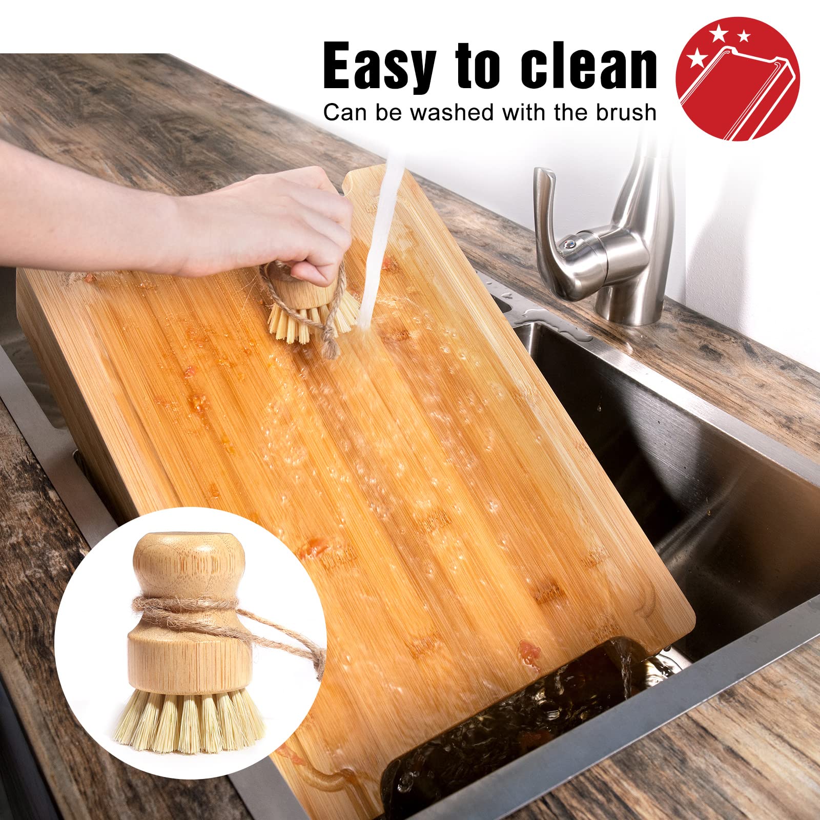 Chopping Board with Crumb Tray