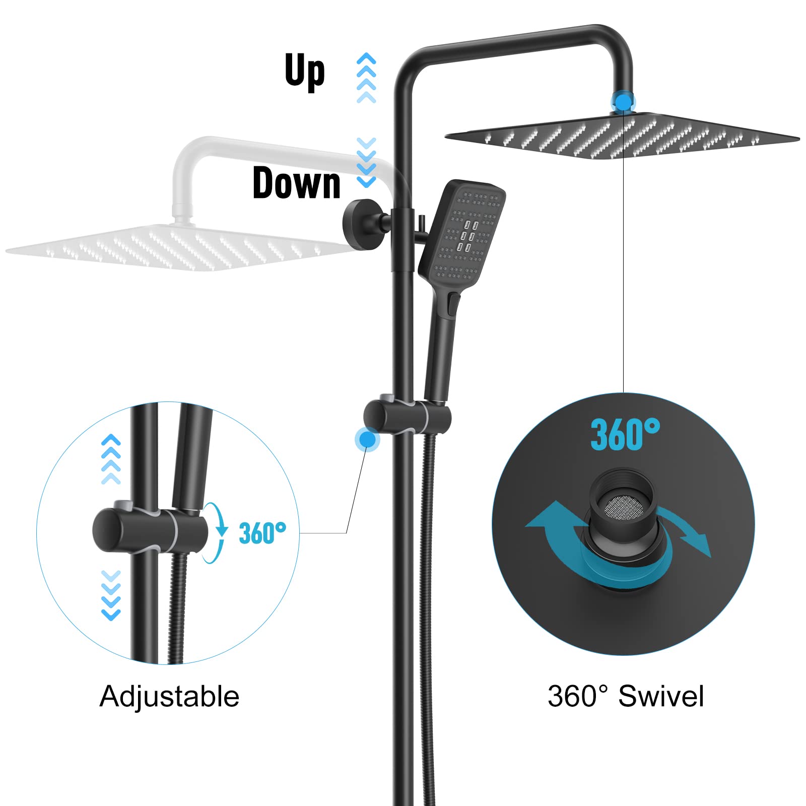 Traditional Shower Set (Thermostatic)