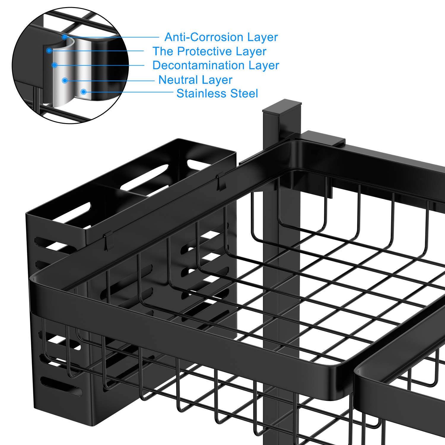 Over-Sink Dish Drying Rack