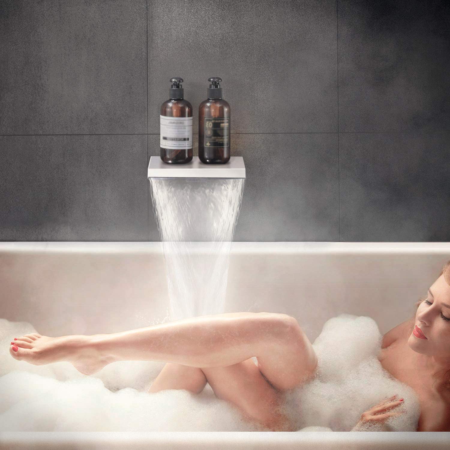 Wall-Mounted Tub Spout