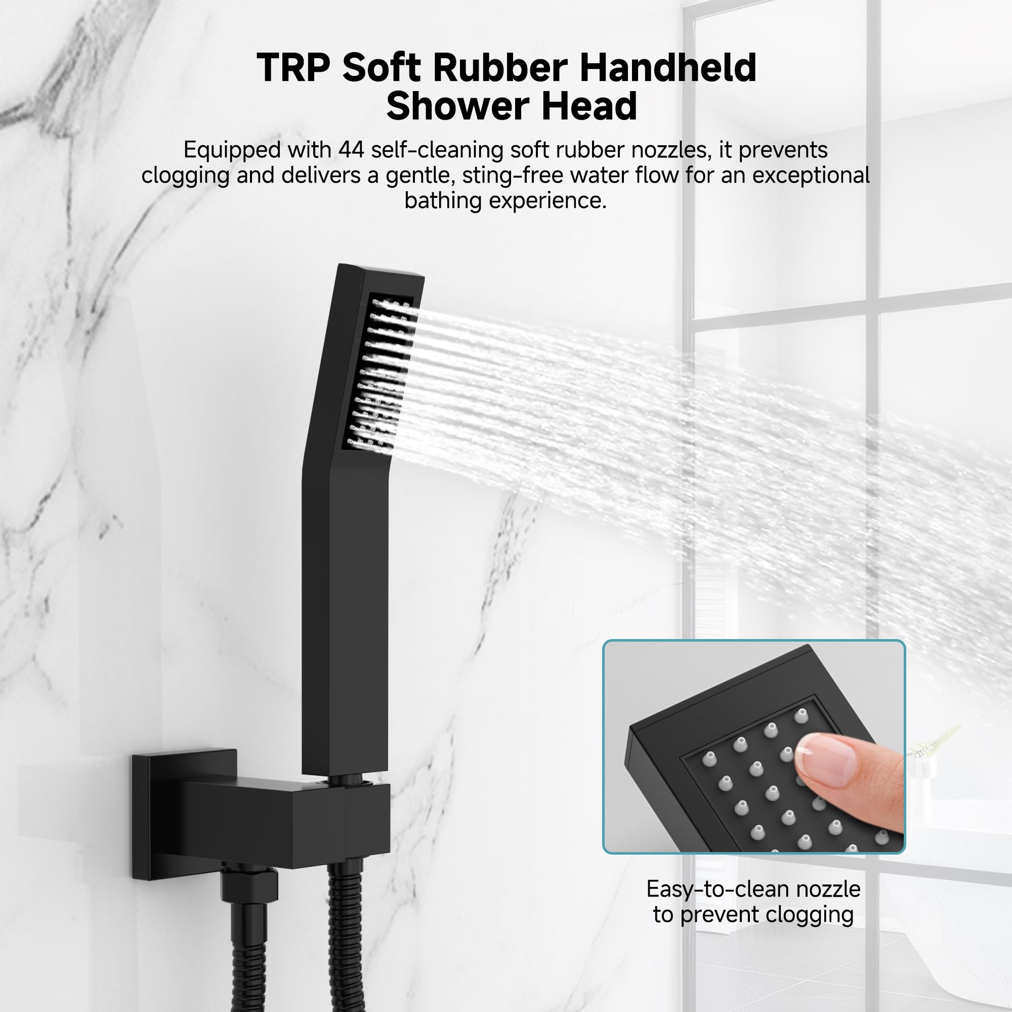 Cross Bard Handle Shower Set （2024）