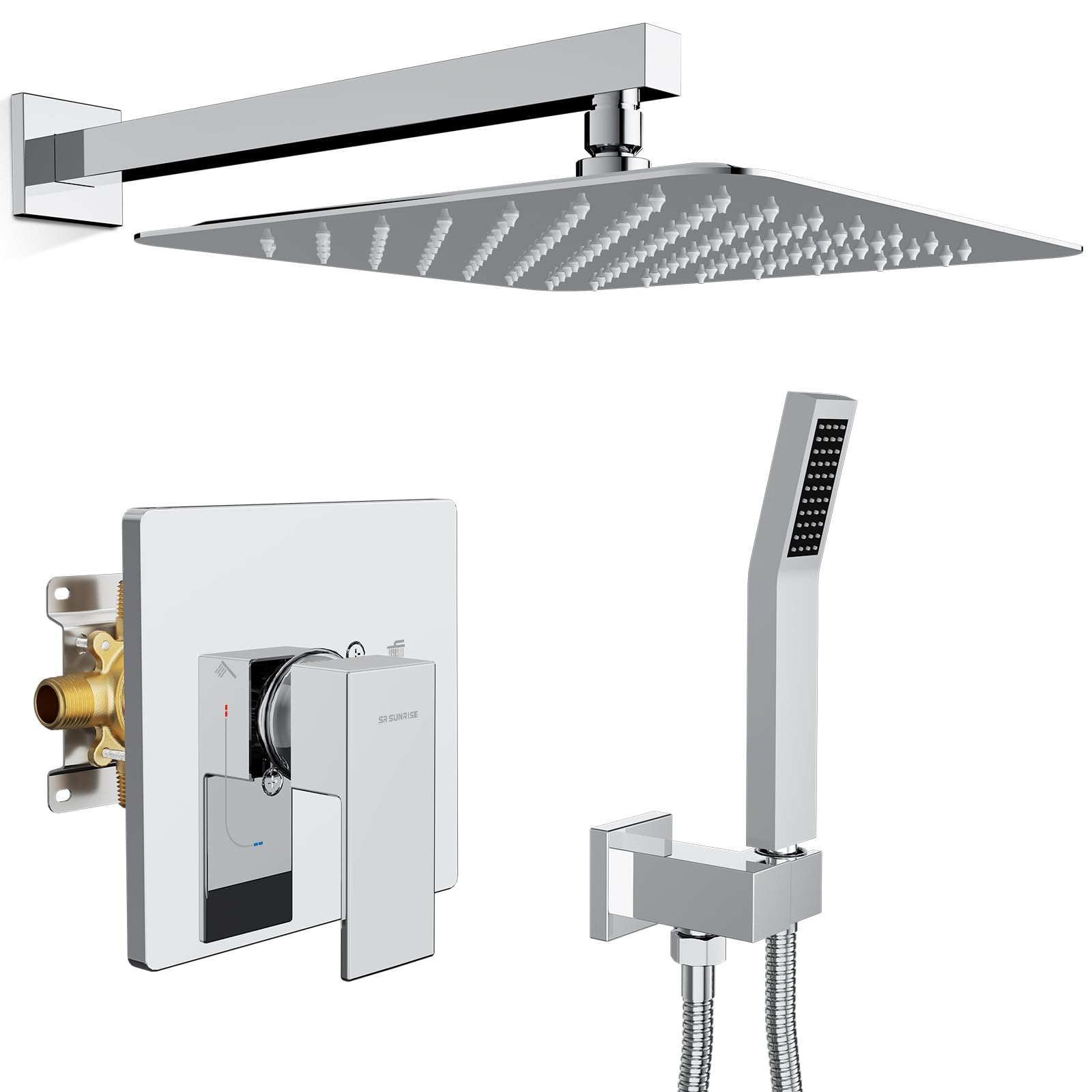 Cross Bard Handle Shower Set （2024）