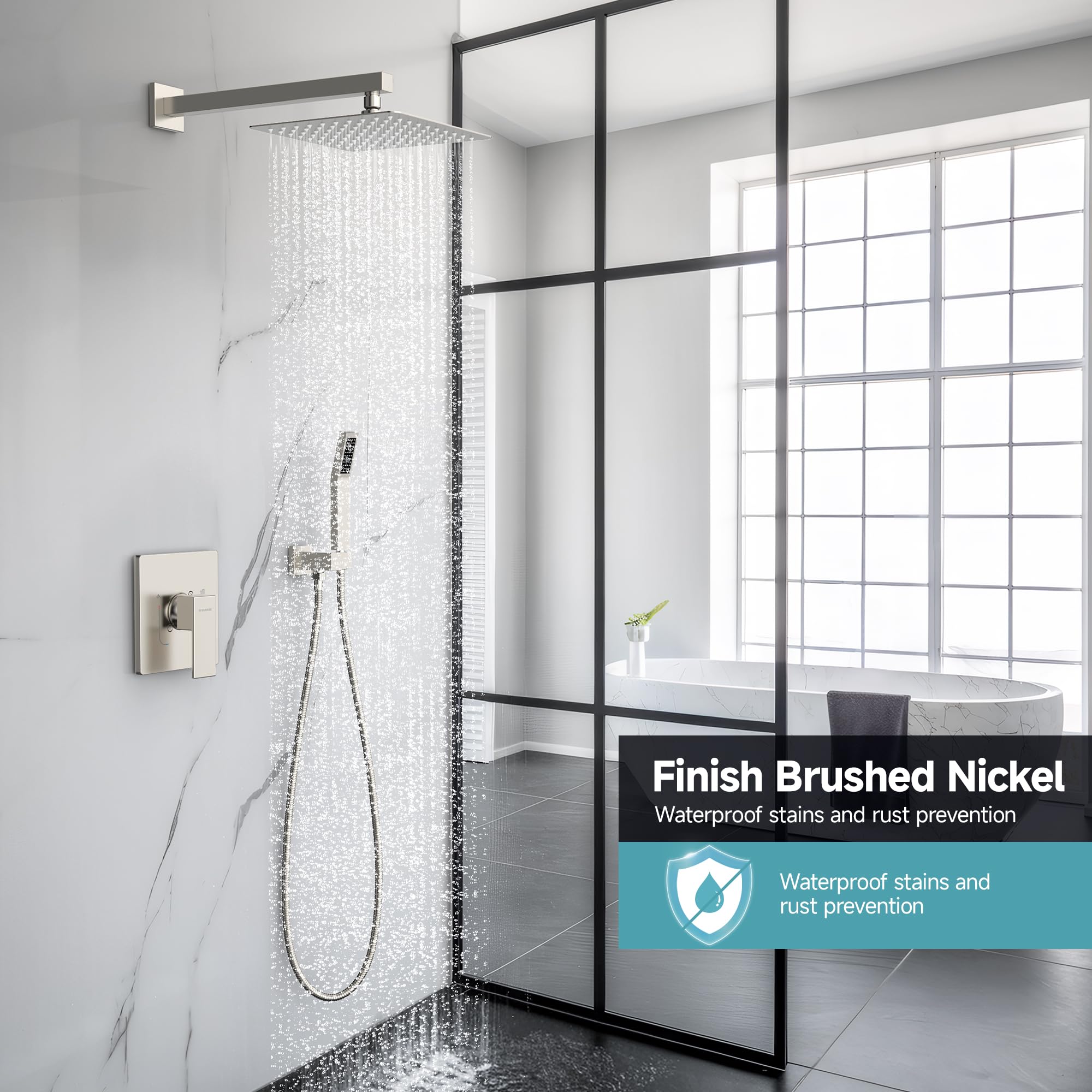 Cross Bard Handle Shower Set （2024）