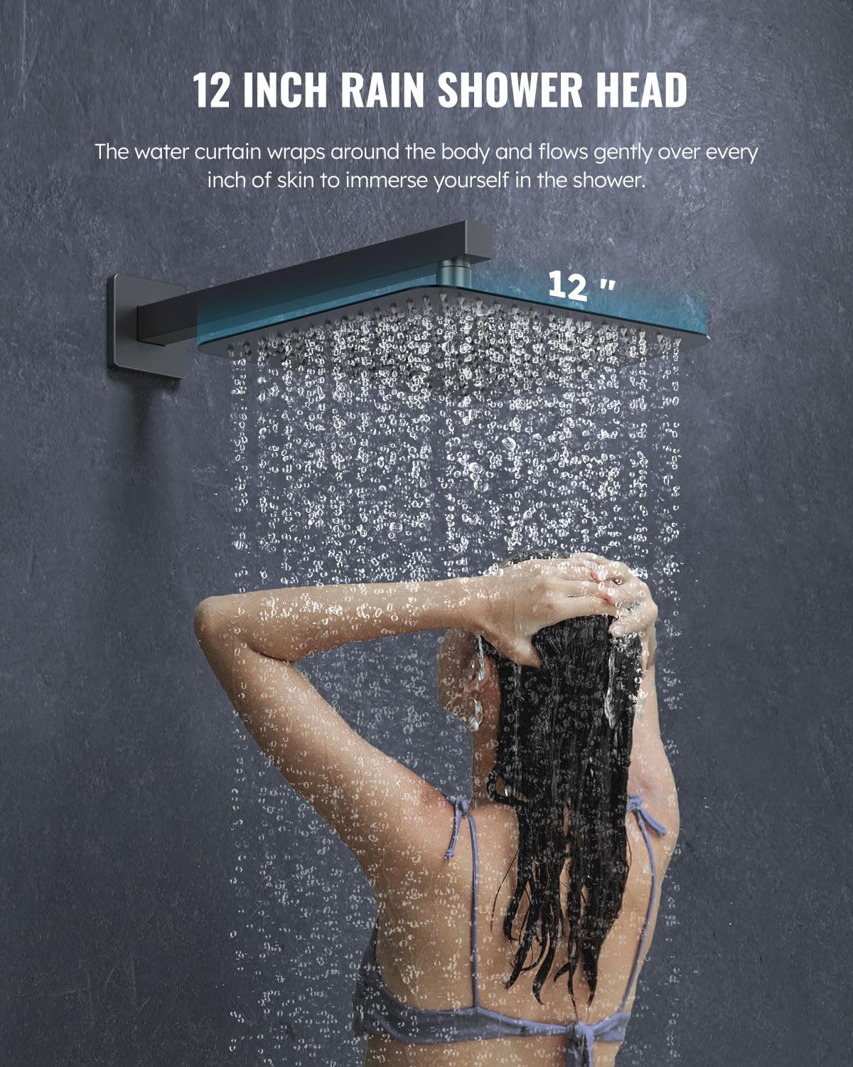 LED Digital Display Shower System