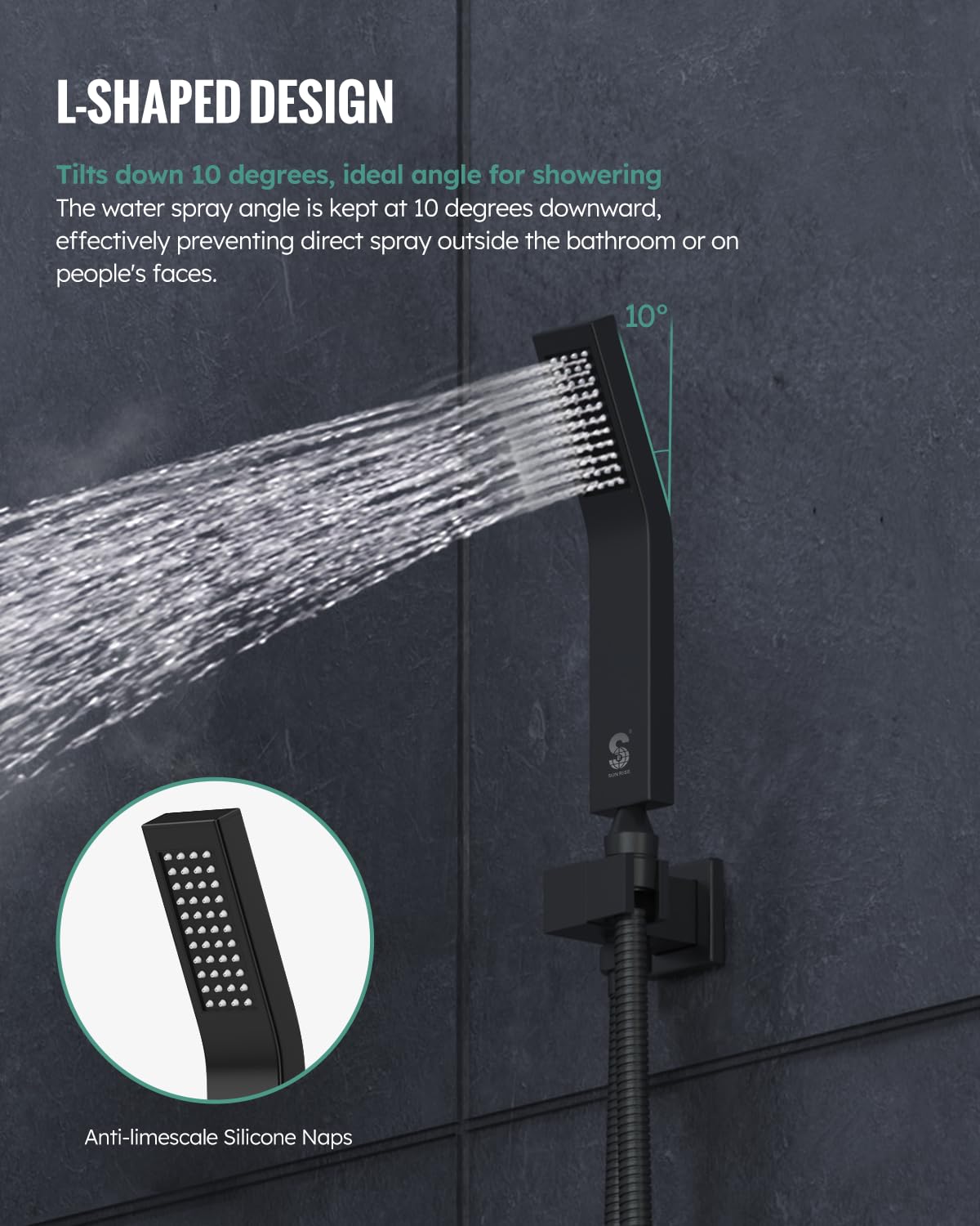 LED Digital Display Shower System
