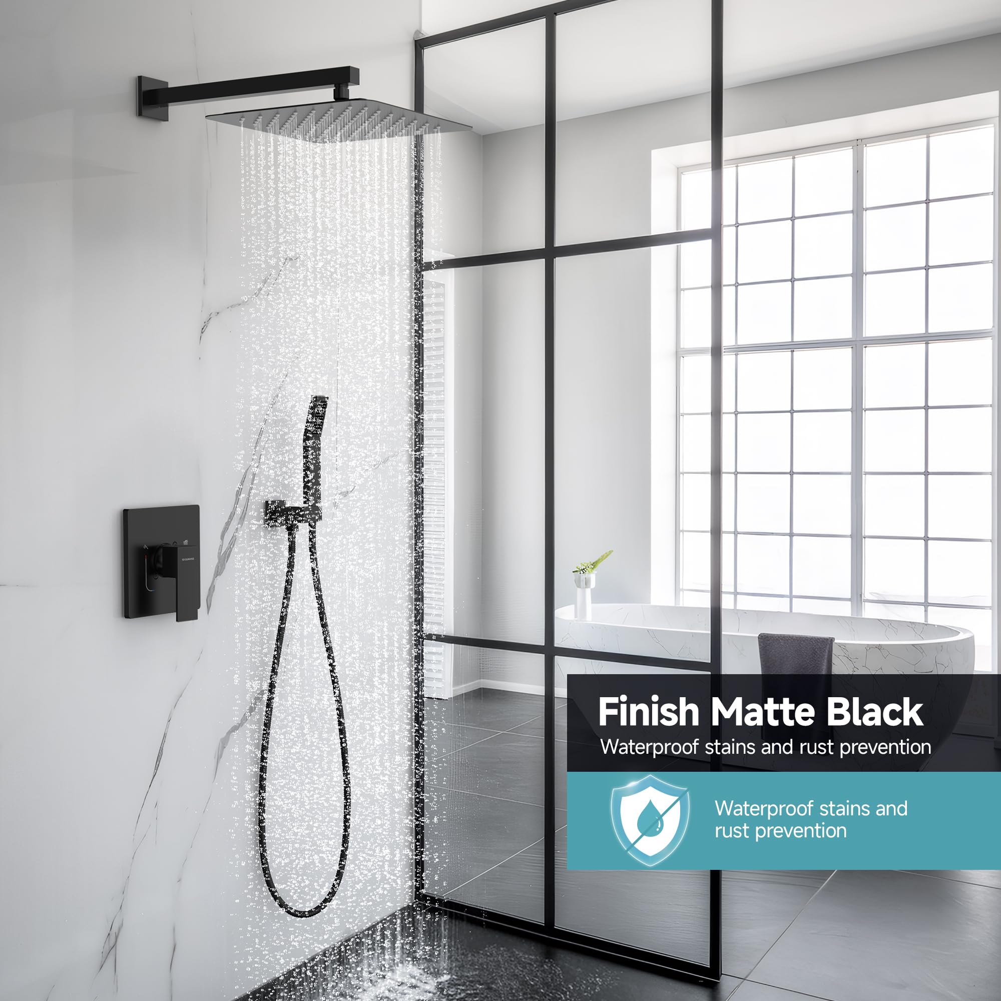 Cross Bard Handle Shower Set （2024）