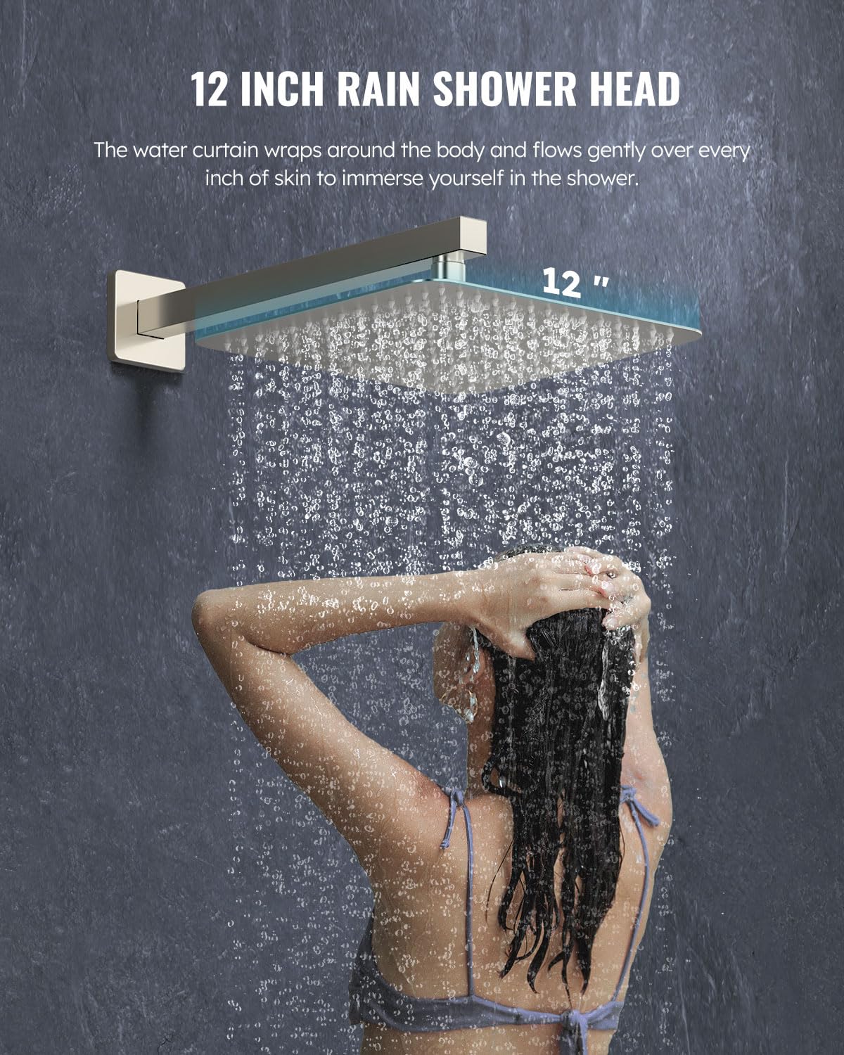 LED Digital Display Shower System