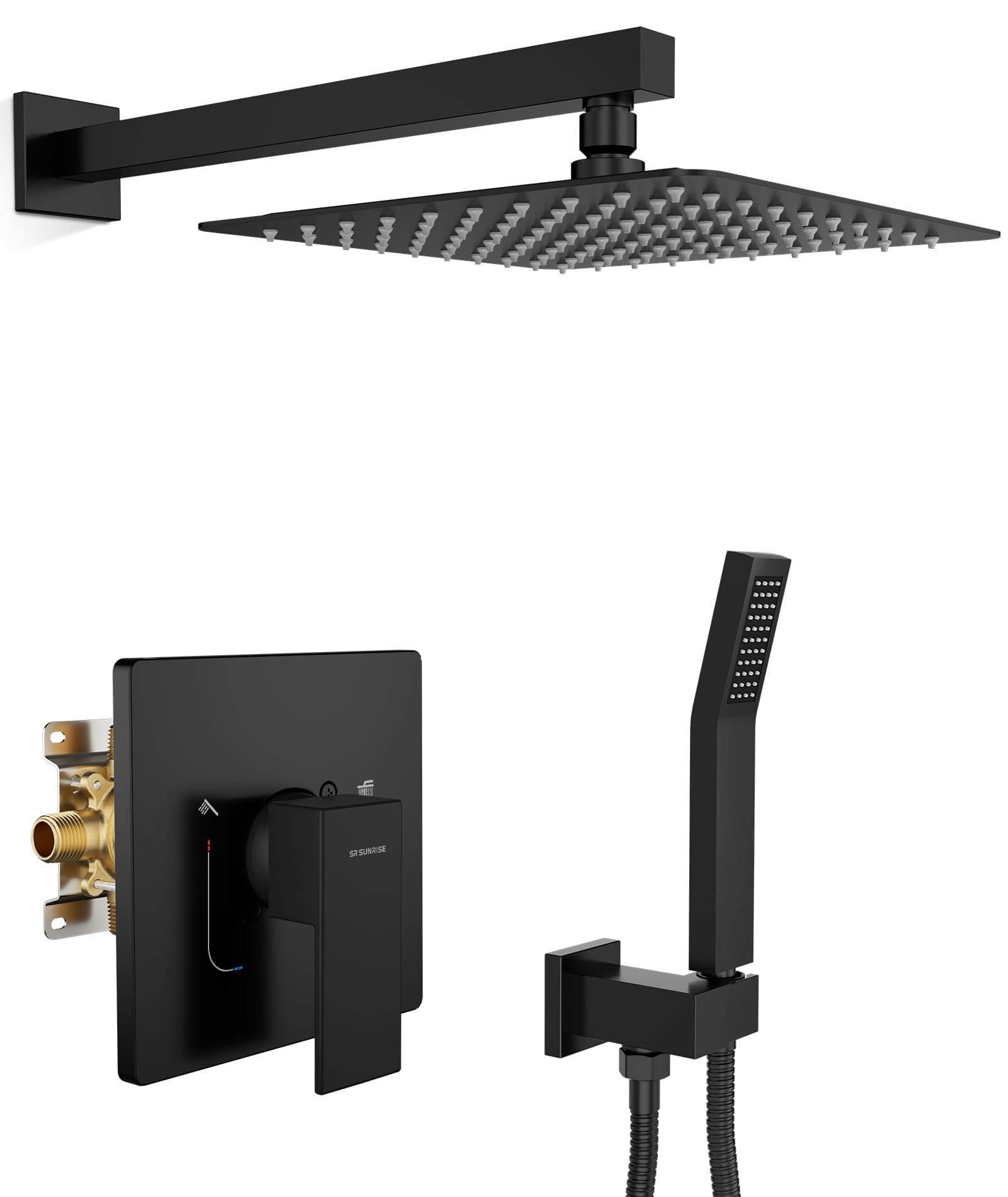 Cross Bard Handle Shower Set （2024）