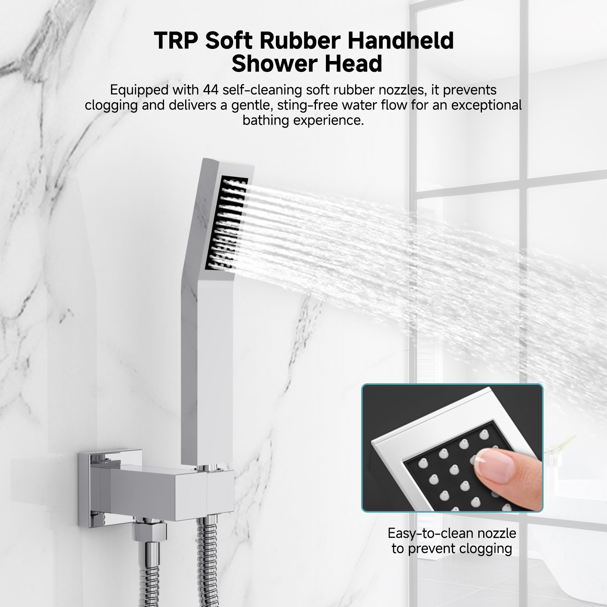 Cross Bard Handle Shower Set （2024）