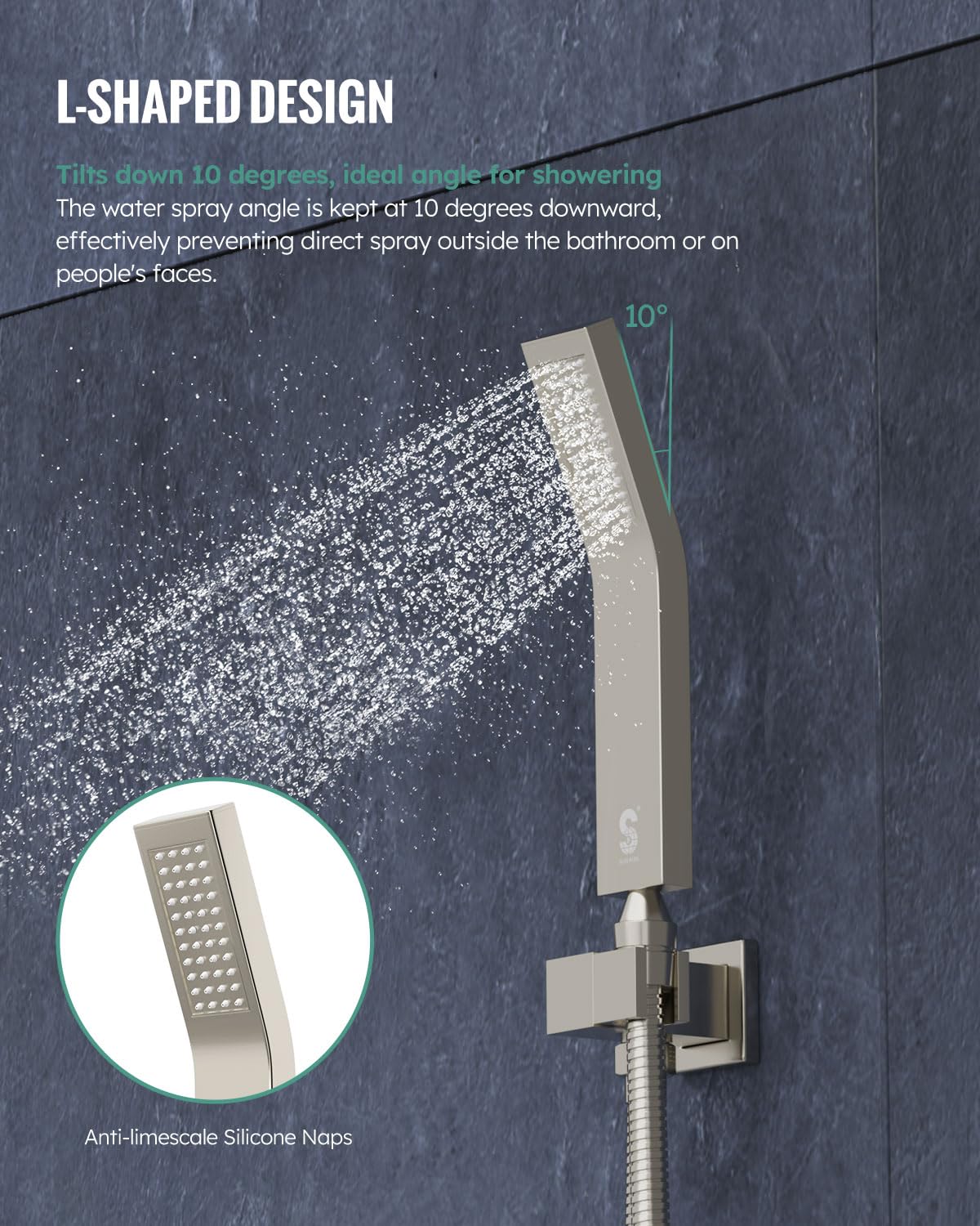 LED Digital Display Shower System