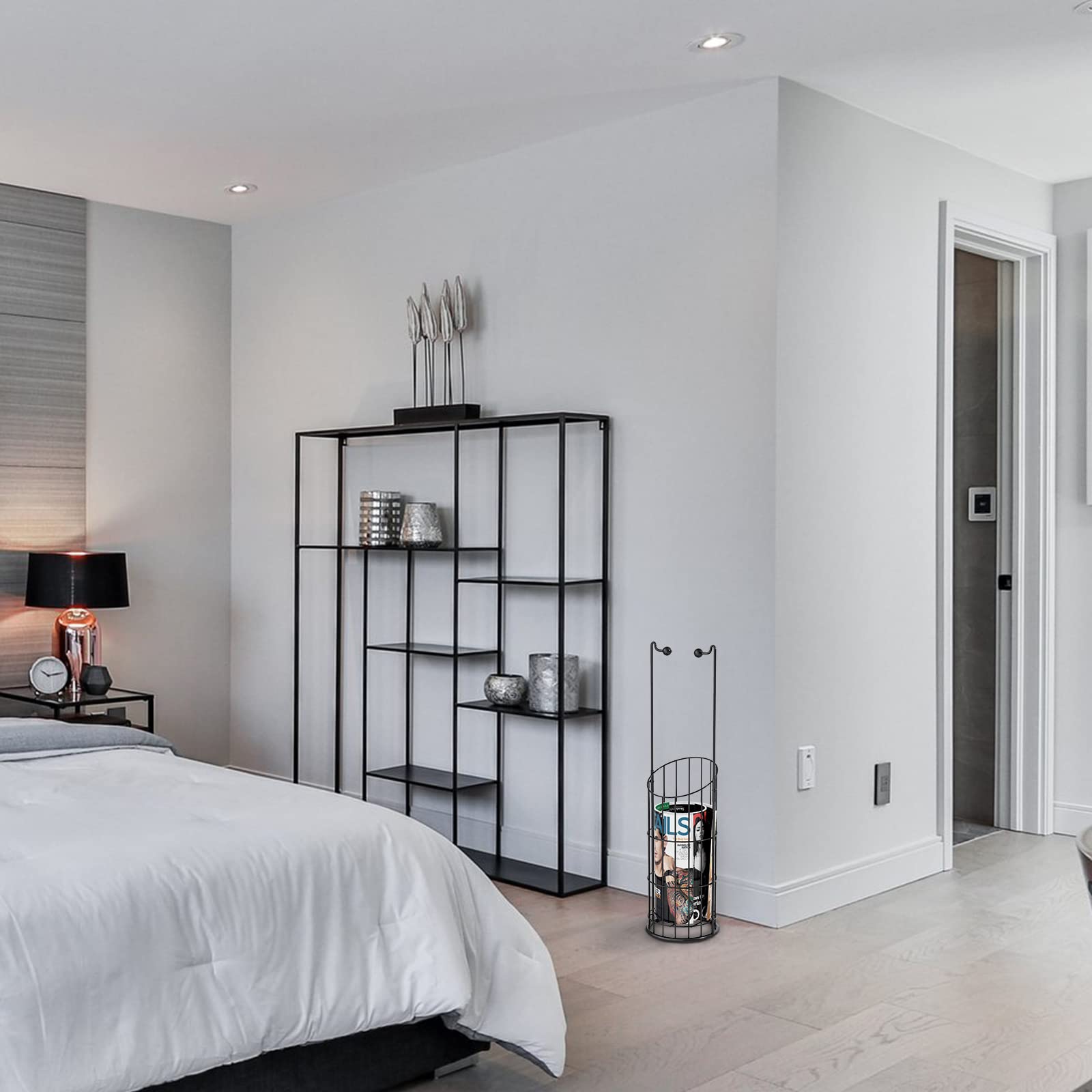 Toilet Paper Holder with High Raised Base